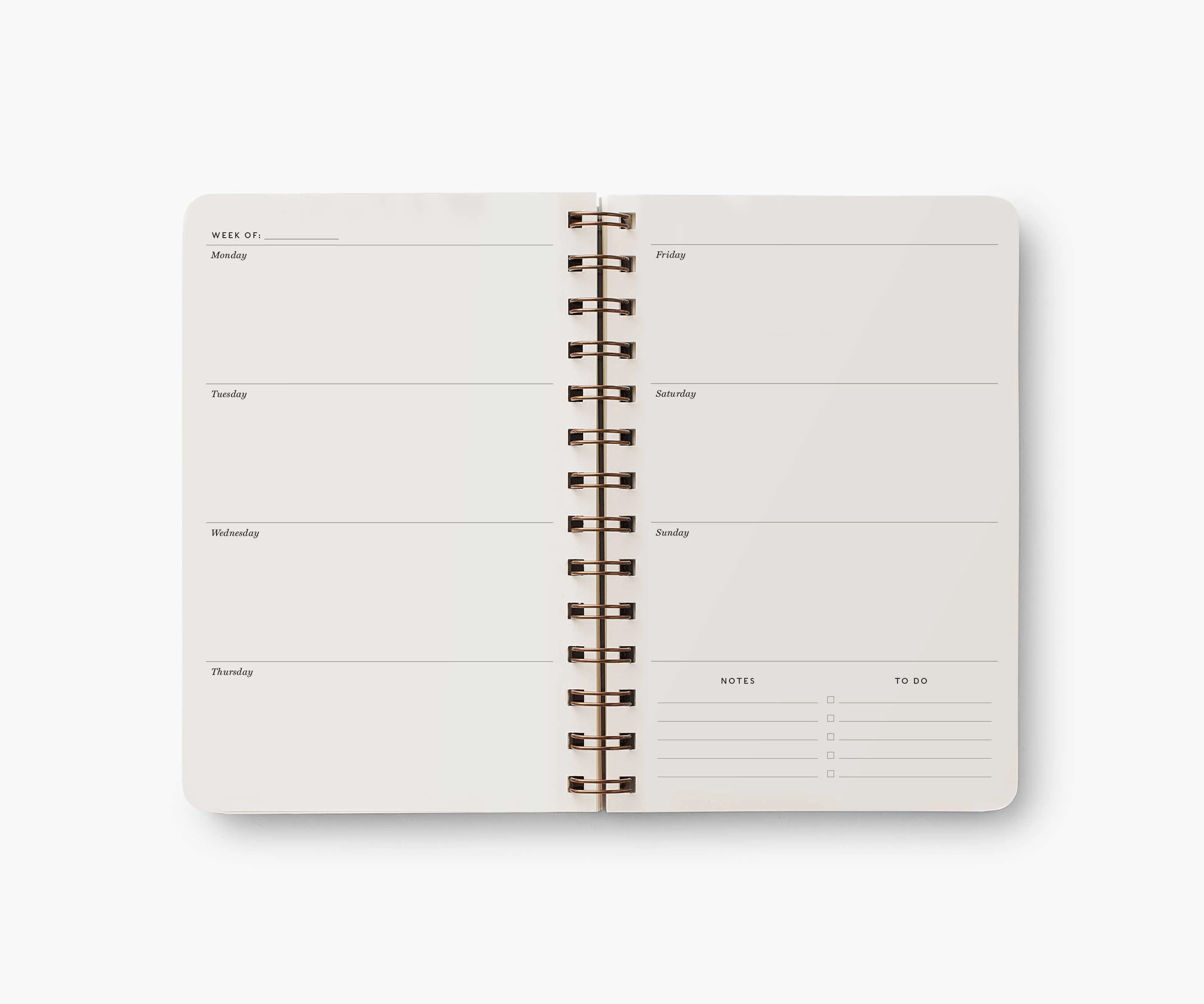12-Month Undated Planner (Folio Insert) - Garden Party - Image 5