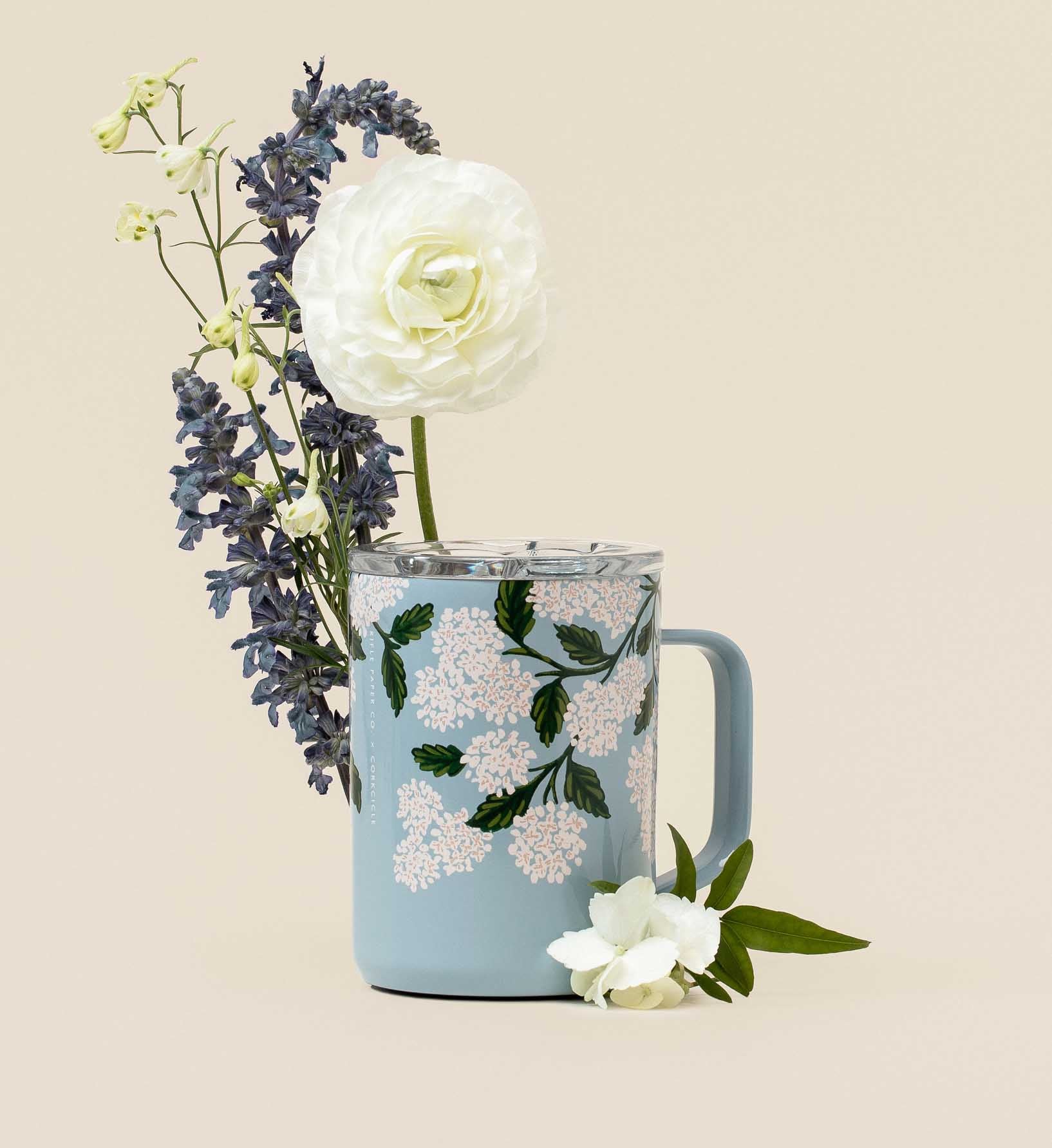 16 oz. Coffee Mug - Hydrangea - Image 2