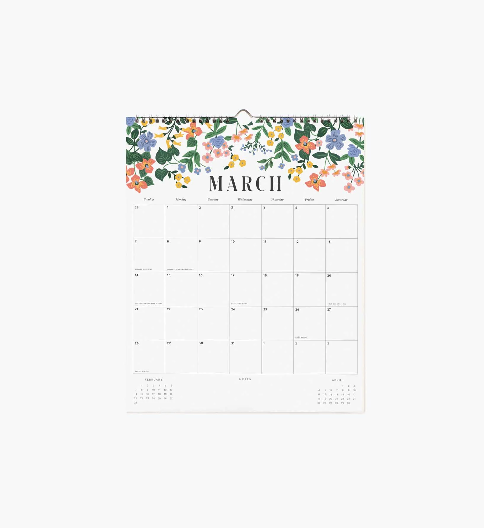 2027 Appointment Calendar - Floral - Image 4