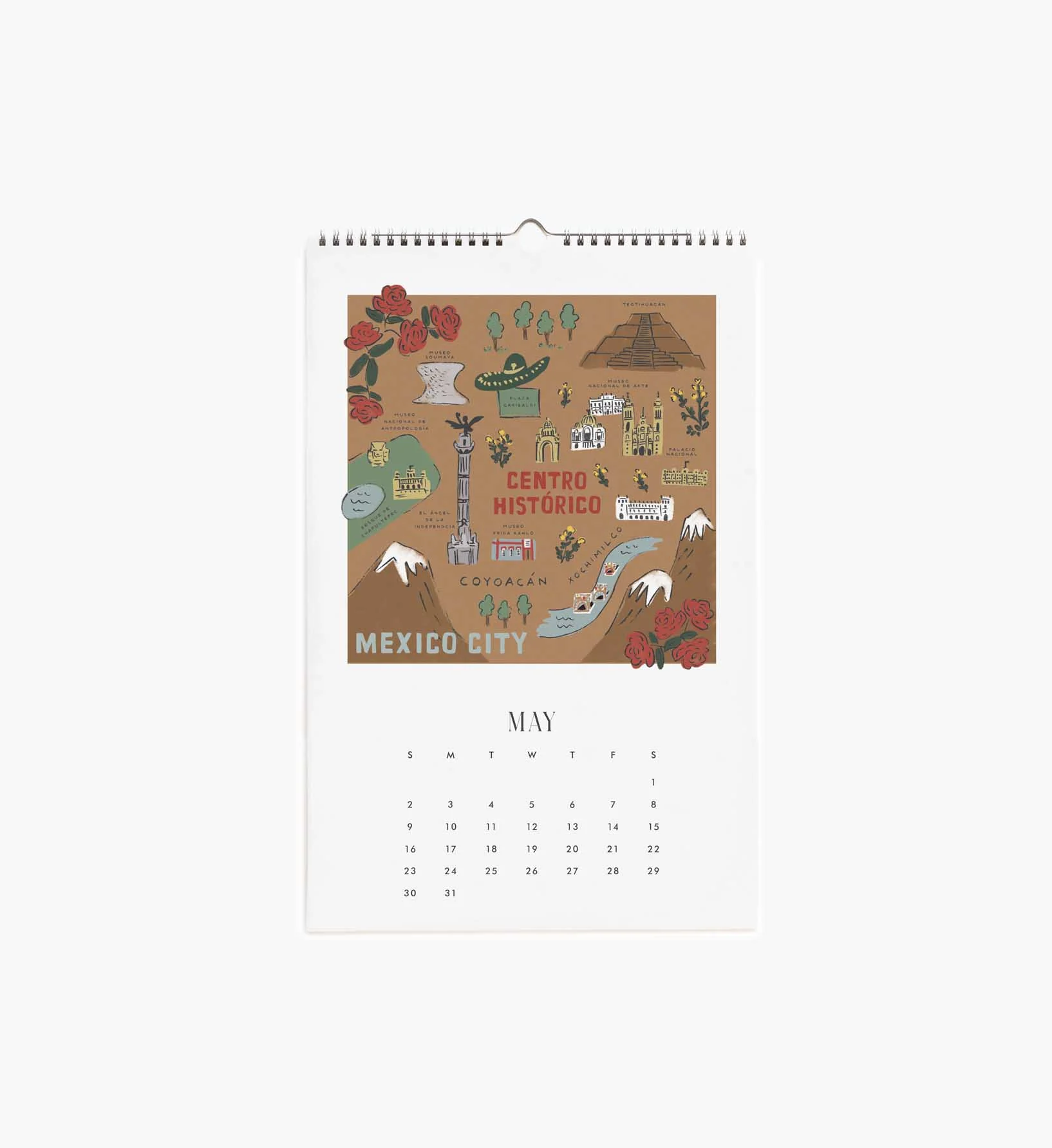 2027 Wall Calendar - Travel Sketches - Image 6