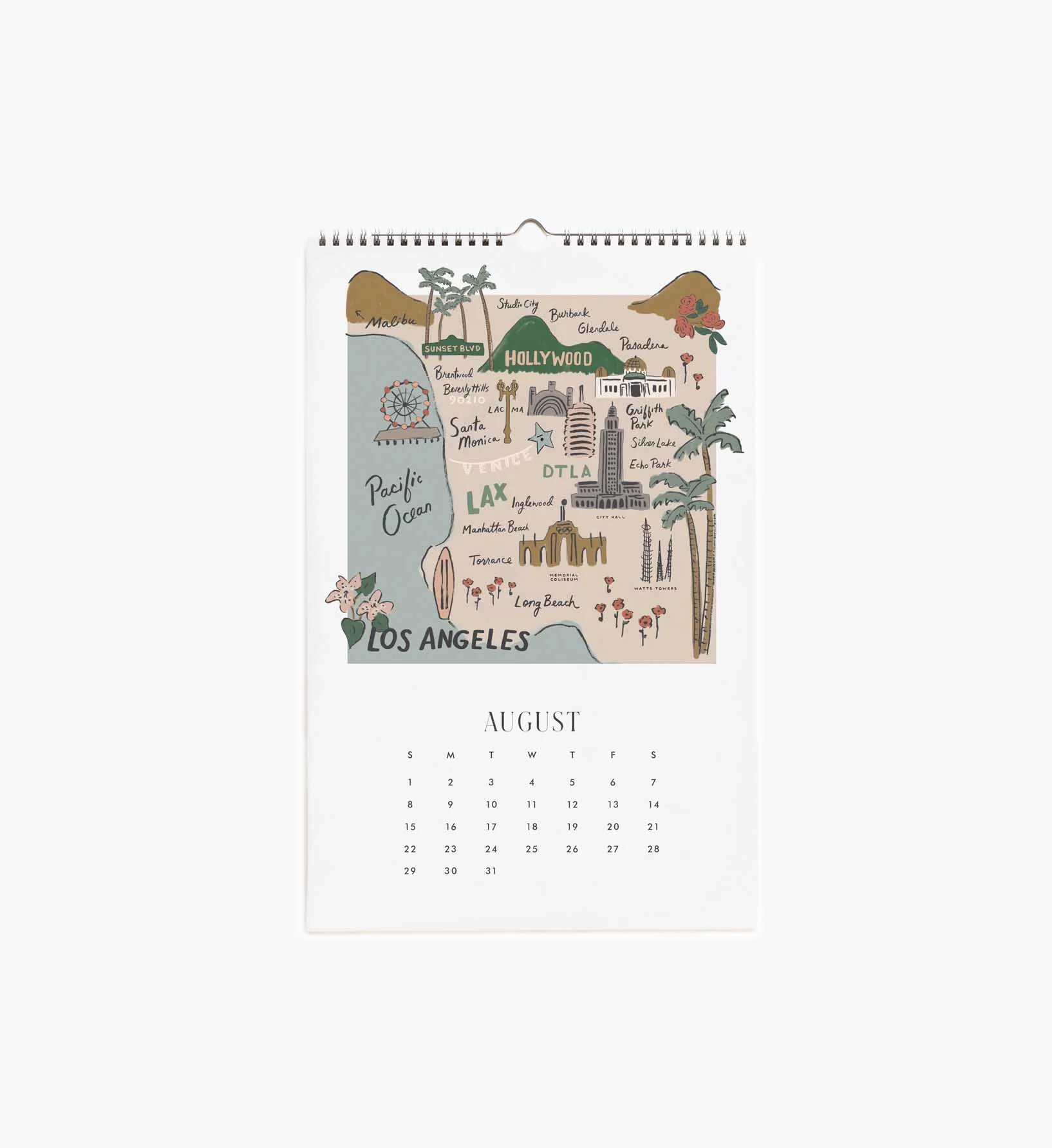 2027 Wall Calendar - Travel Sketches - Image 9