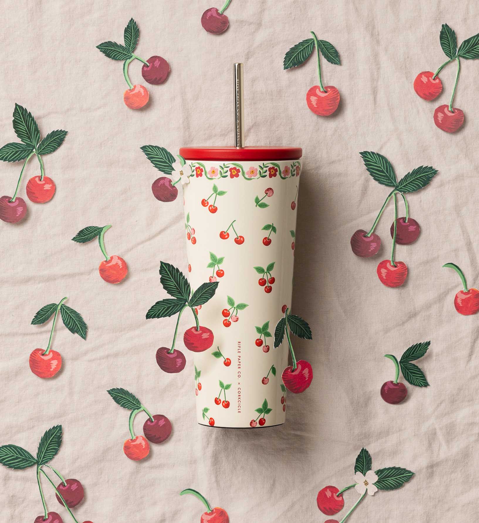 24 oz. Cold Cup - Cherries - Image 2