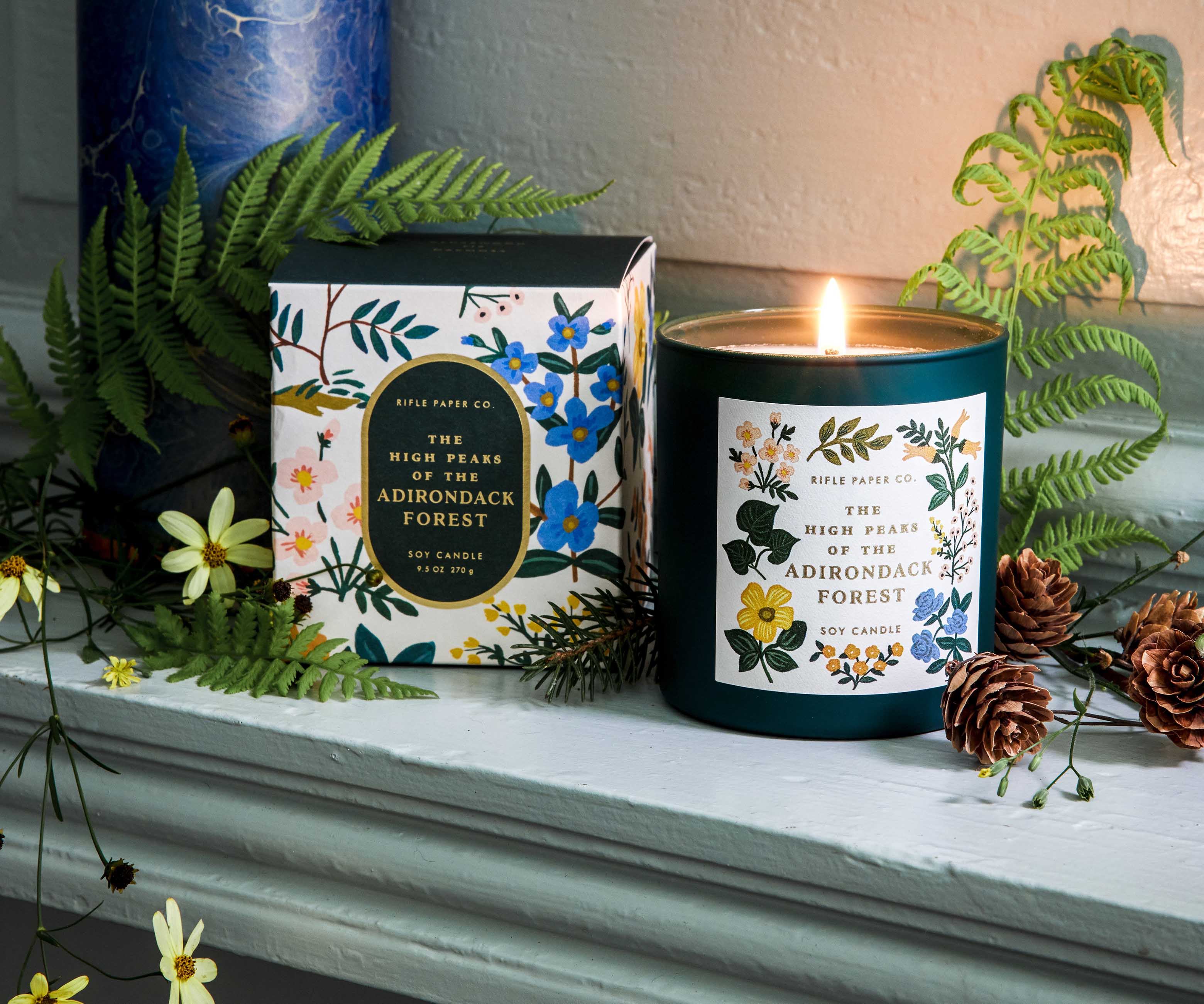 9.5 oz Candle - High Peaks of the Adirondack Forest - Image 3