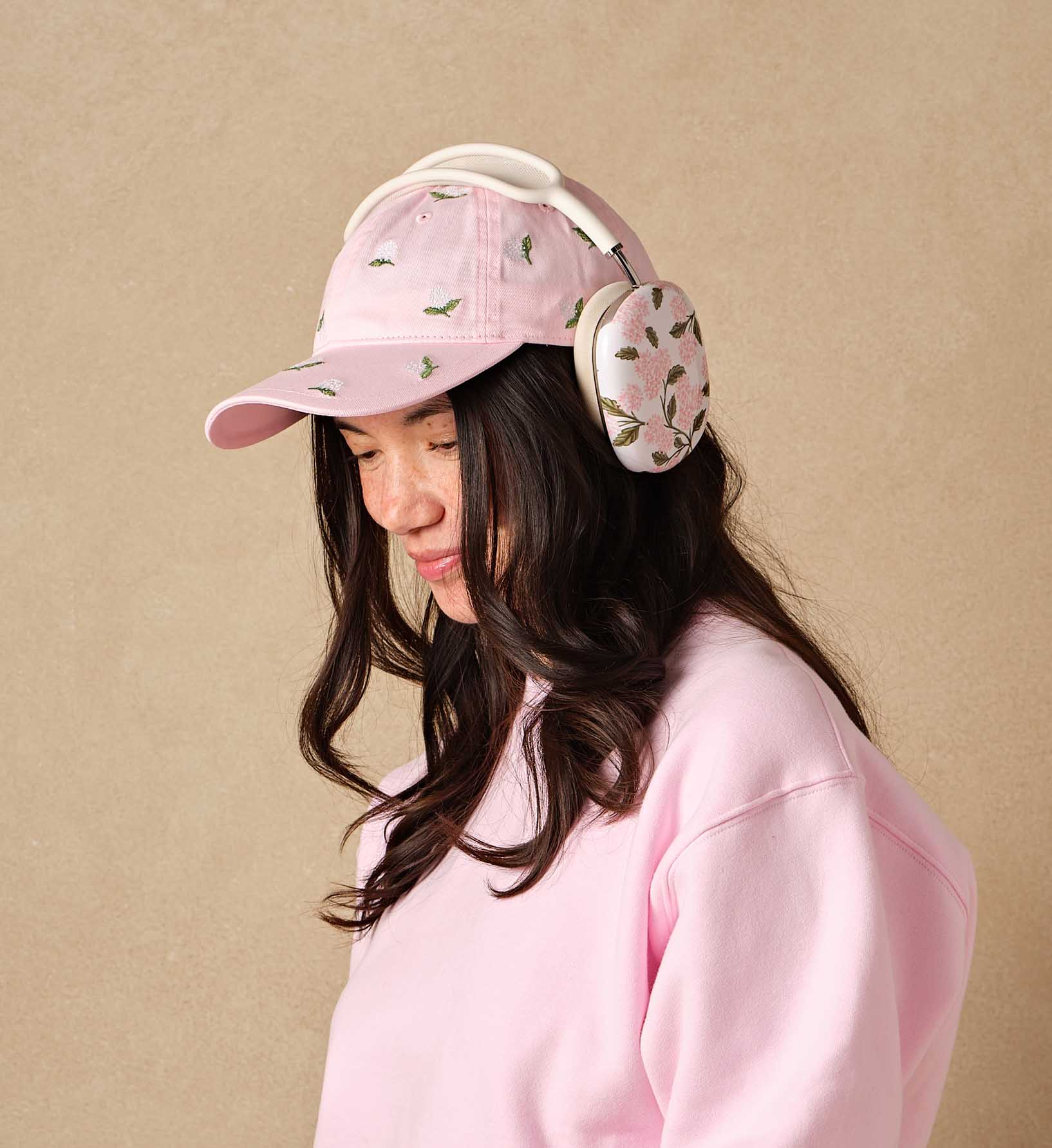 Baseball Cap - Pink Hydrangea - Image 2