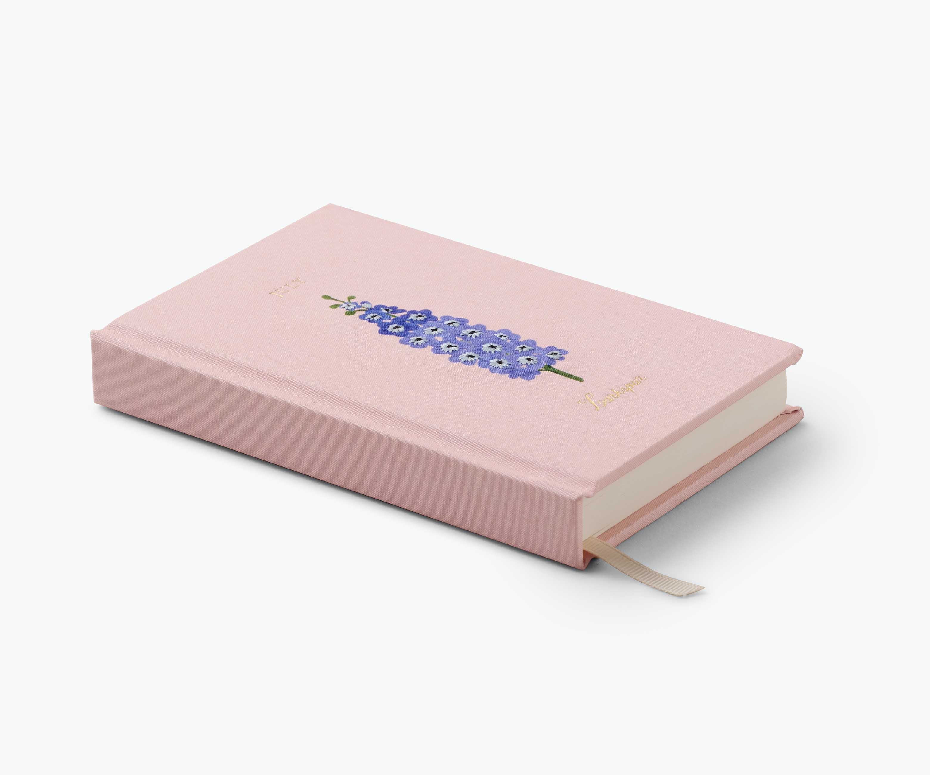Birth Month Mini Embroidered Journal - July - Image 4