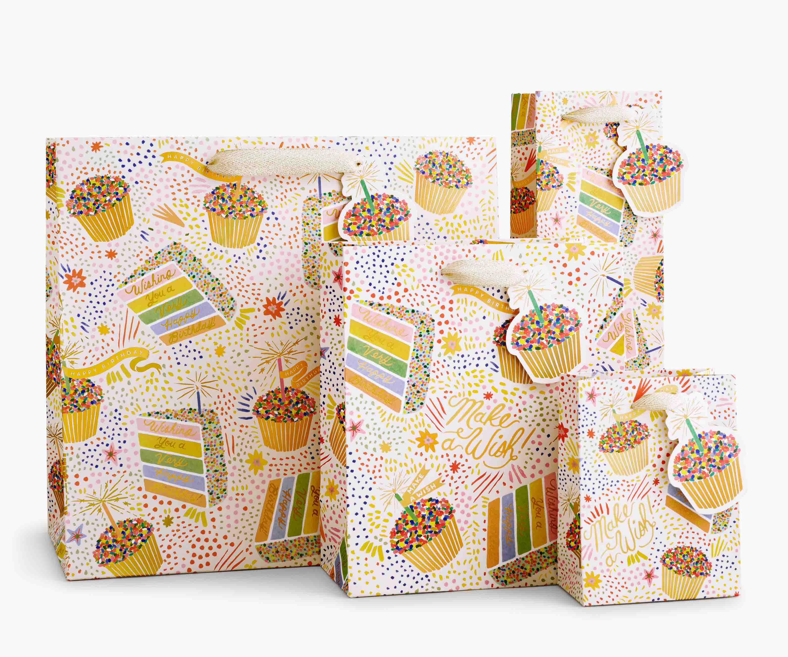 Birthday Cake Medium Gift Bag - Image 2