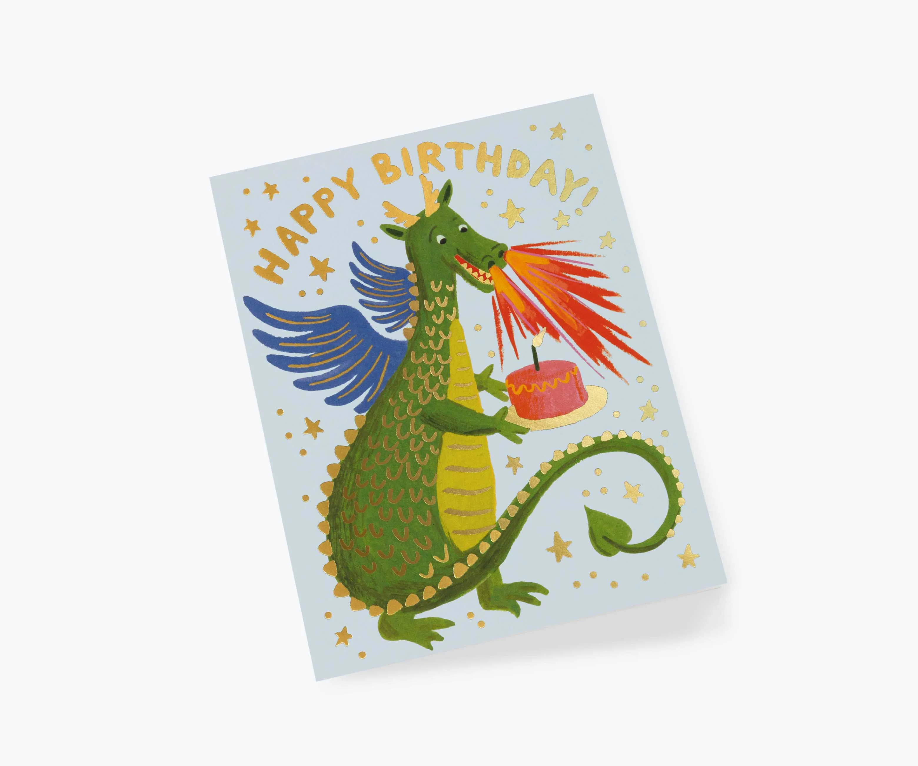 Birthday Dragon Birthday Card - Single Card - Image 2
