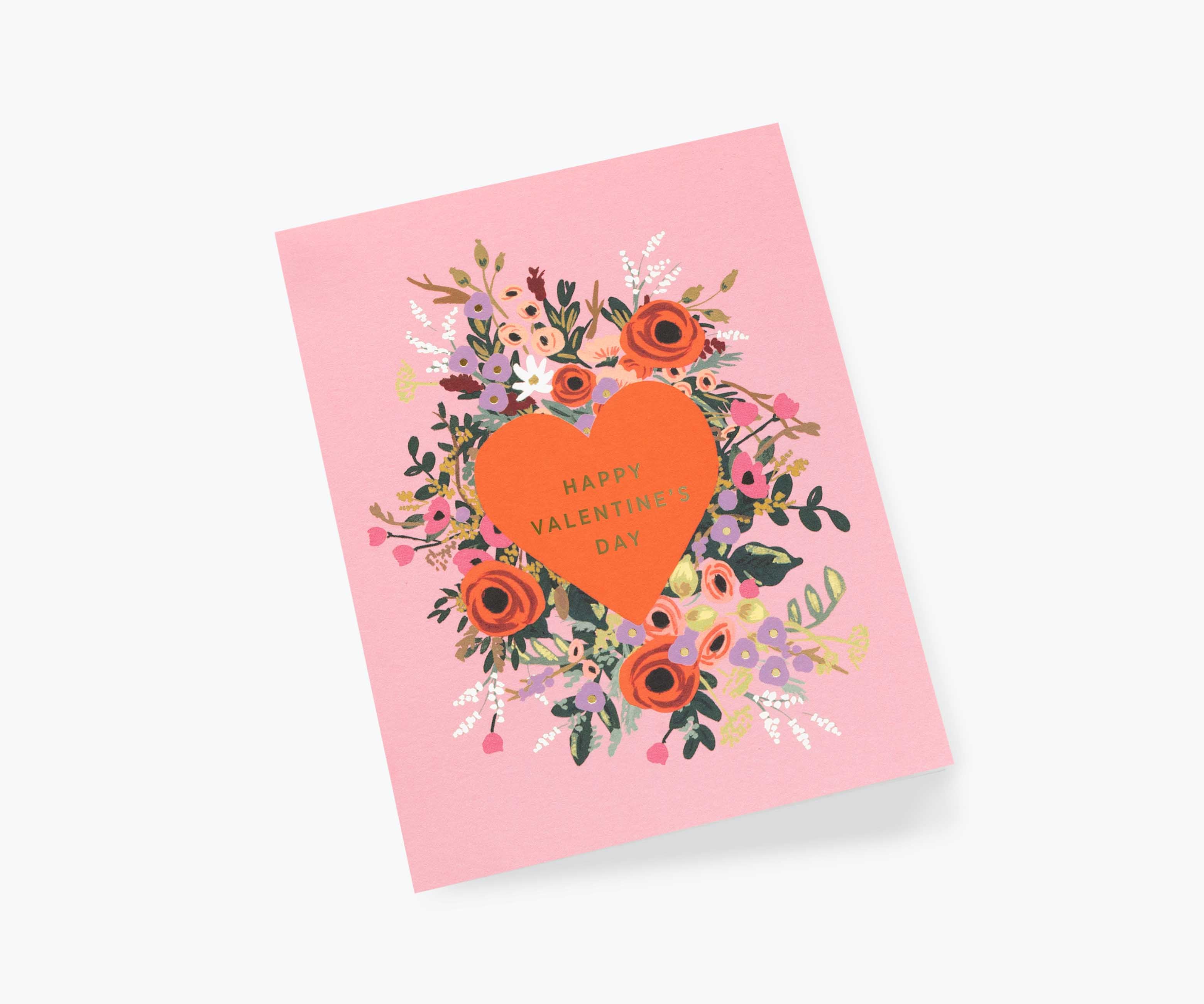 Blooming Heart Valentine Valentine's Day Card - Single Card - Image 2
