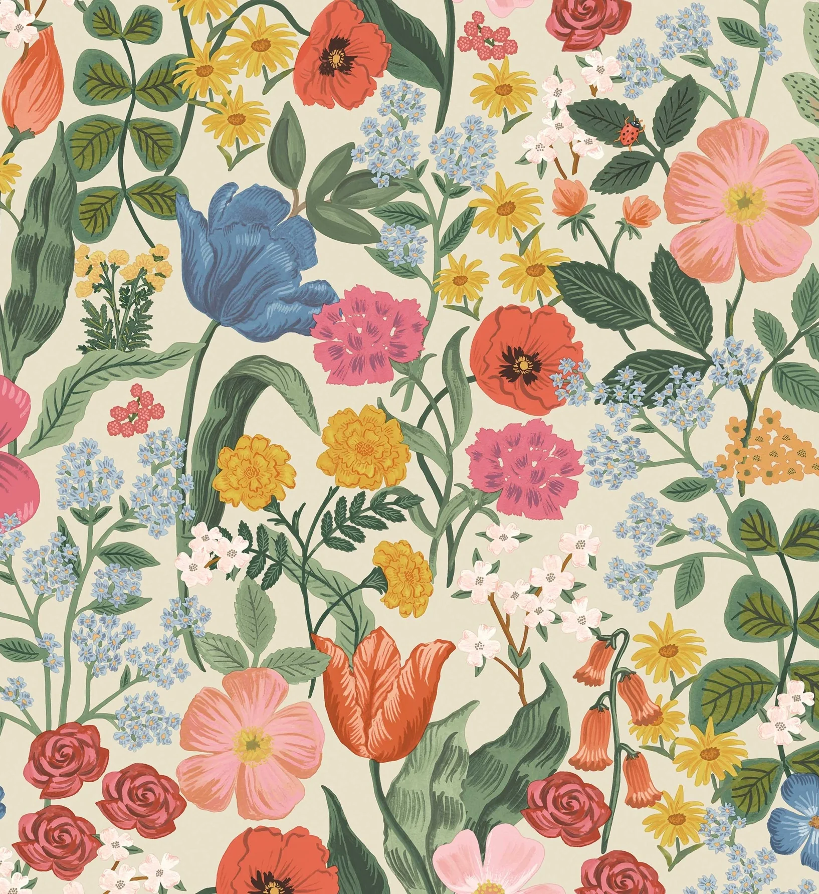 Blossom Wallpaper - Cream - Image 3