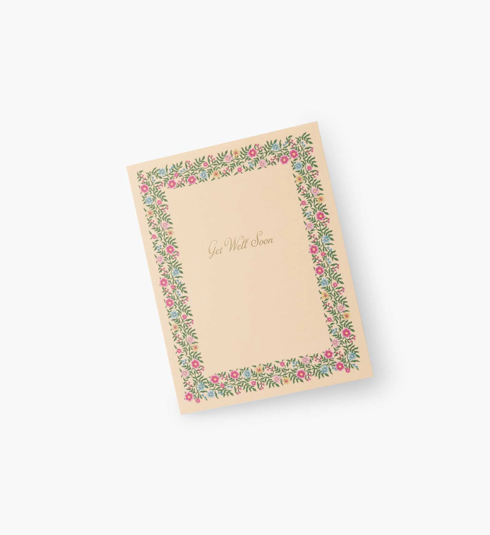 Blush Get Well Soon Sympathy Card - Single Card - Image 2