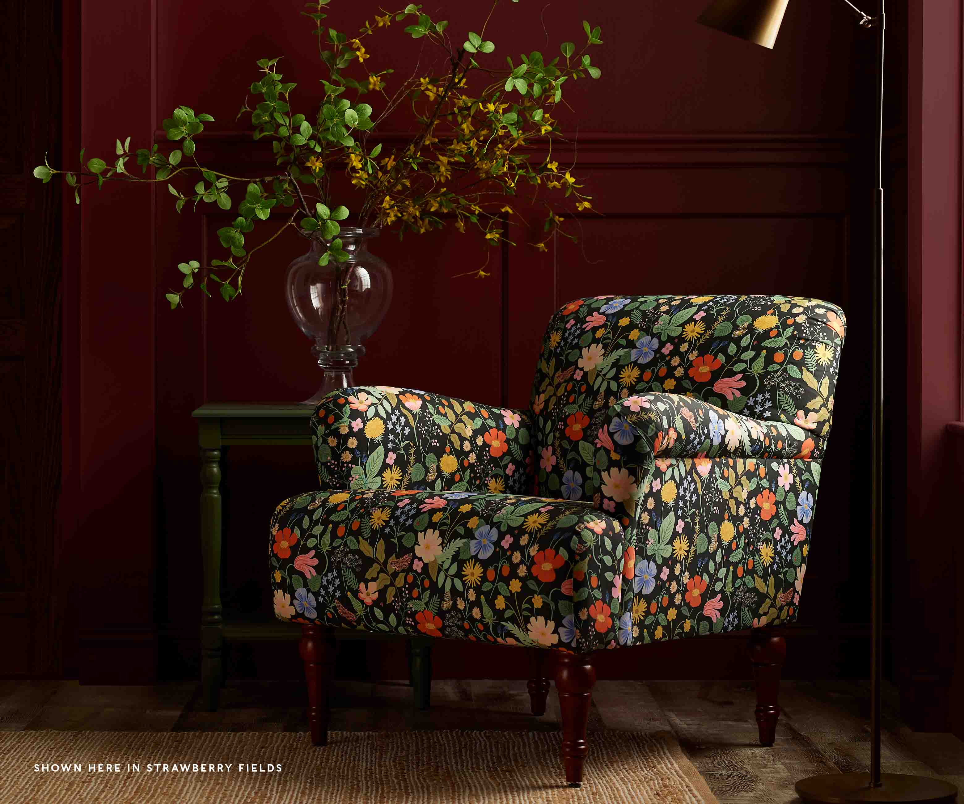 Bristol Armchair - Garden Party Blue - Image 6