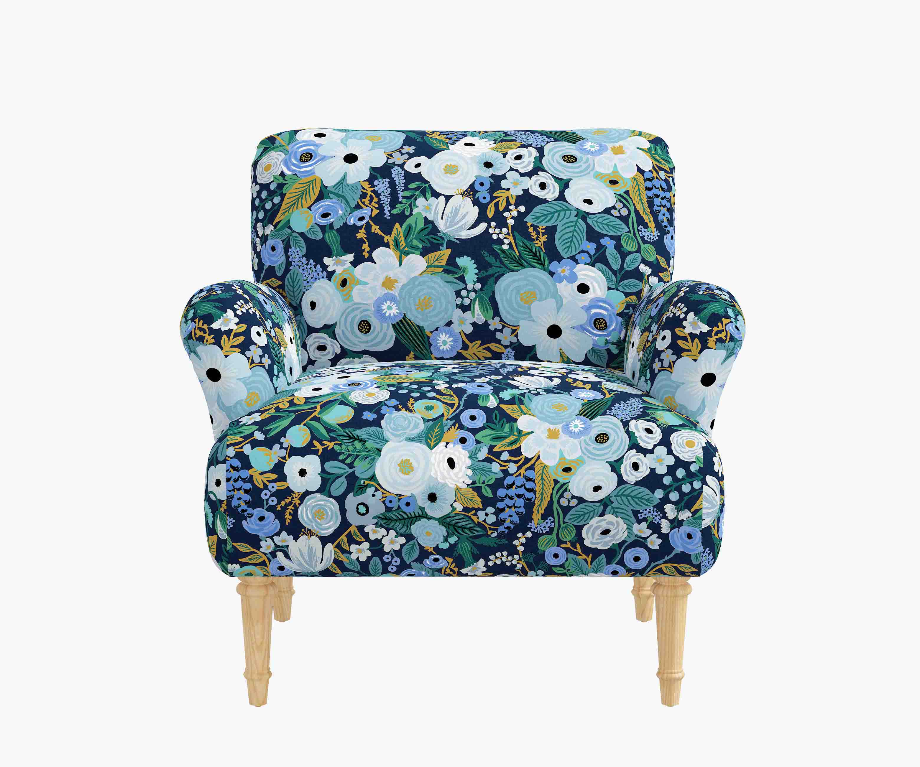 Bristol Armchair - Garden Party Blue - Image 9