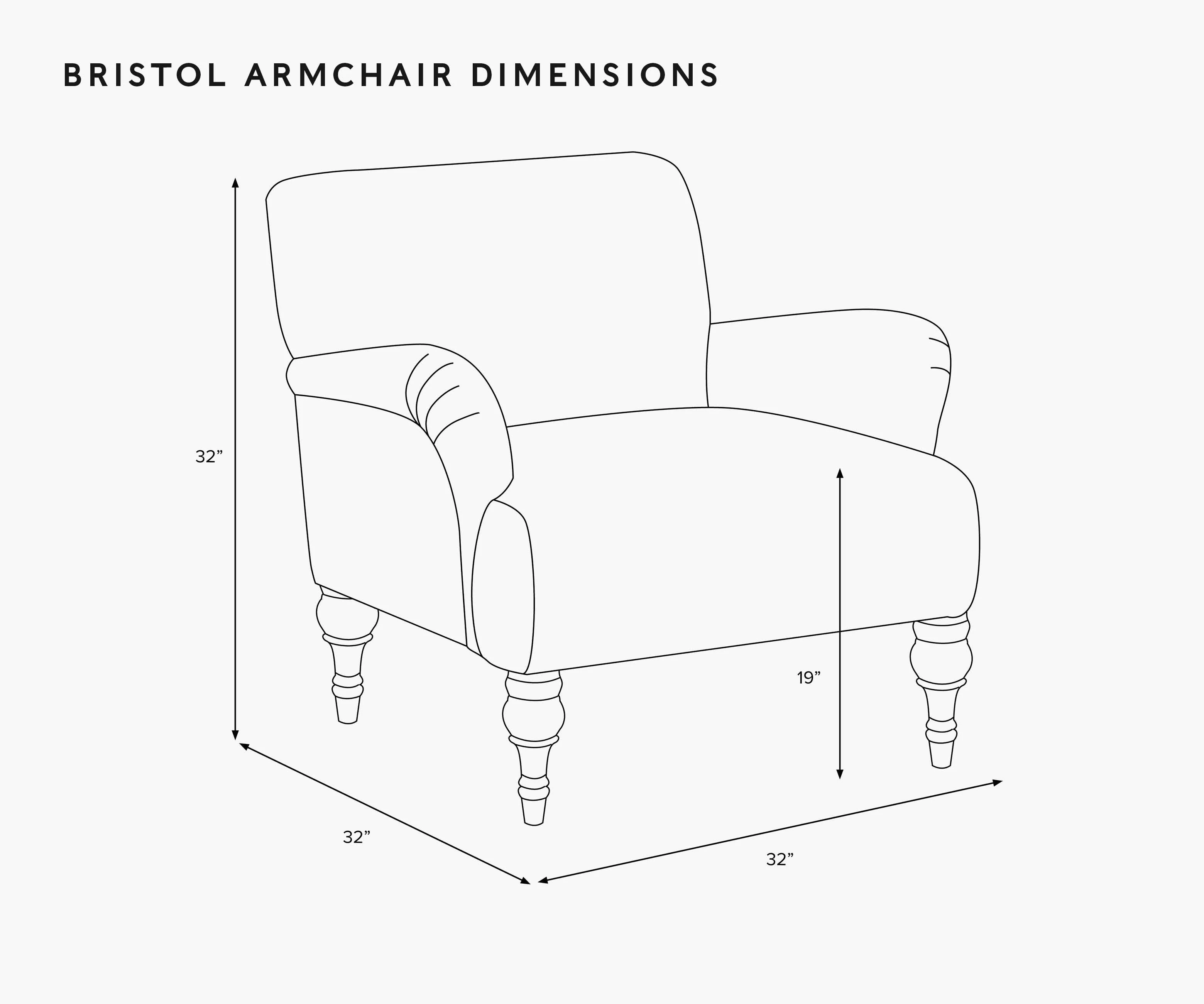 Bristol Armchair - Strawberry Fields - Image 7