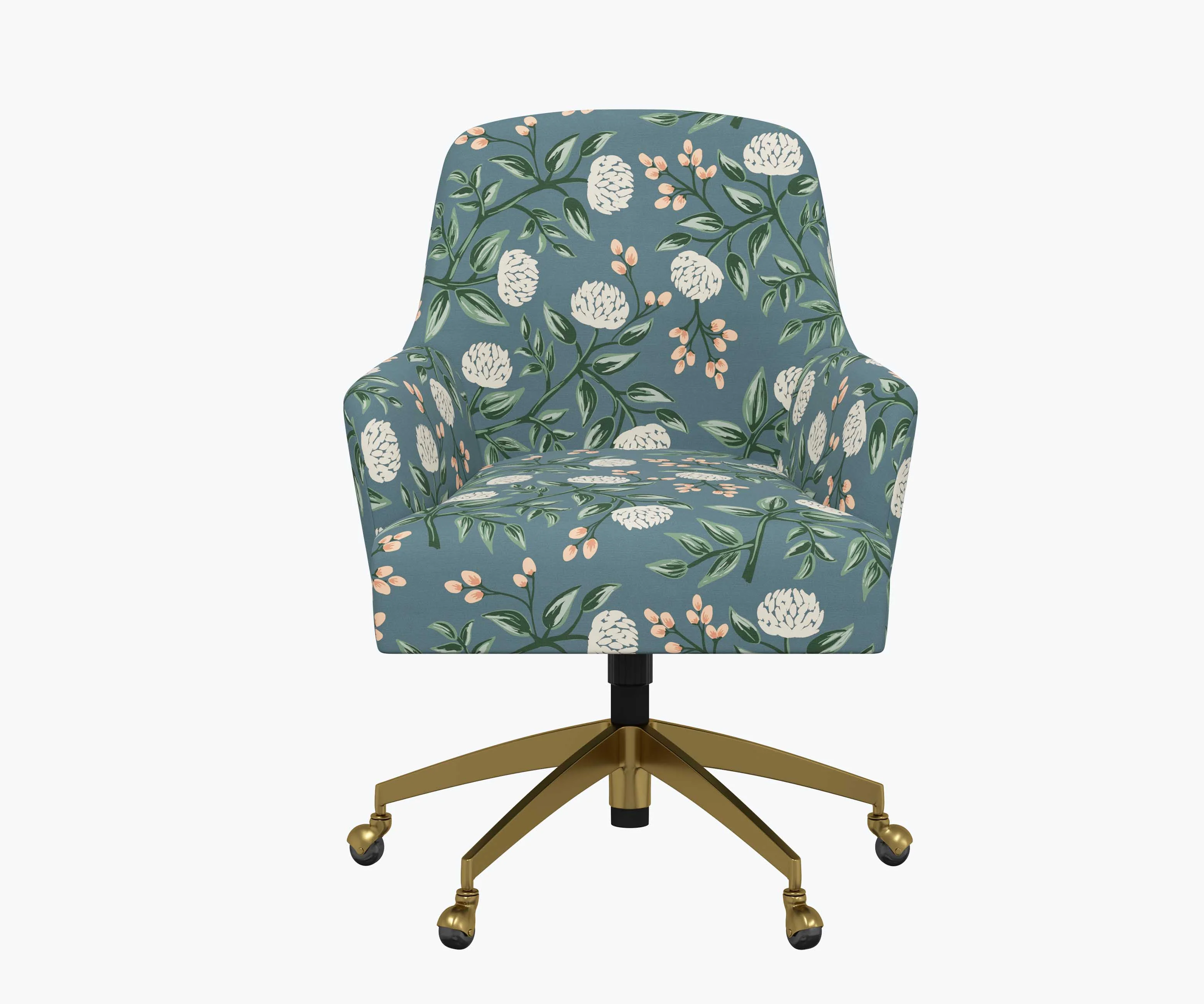 Cambridge Desk Chair - Peonies - Image 3