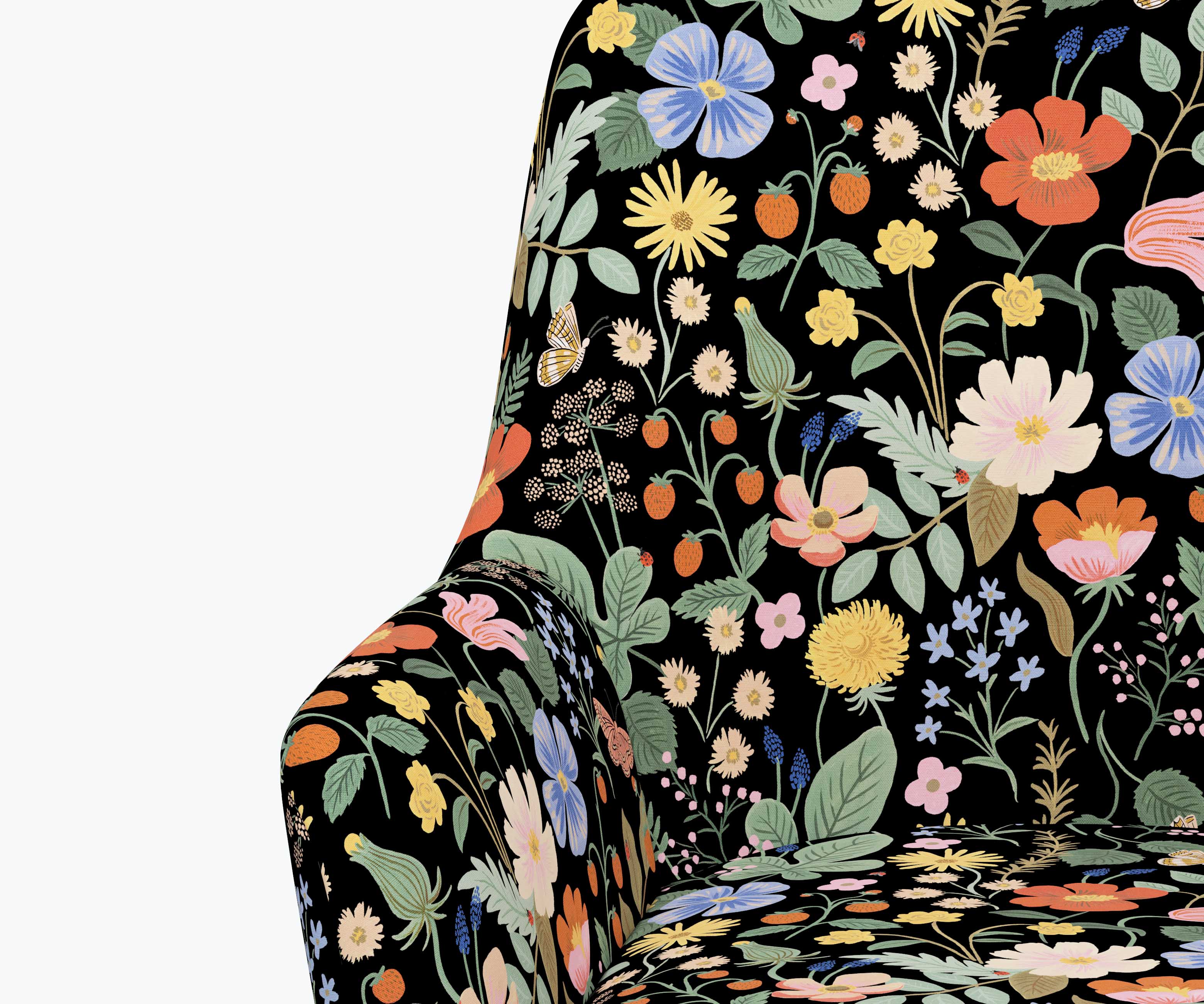 Cambridge Desk Chair - Strawberry Fields - Image 11