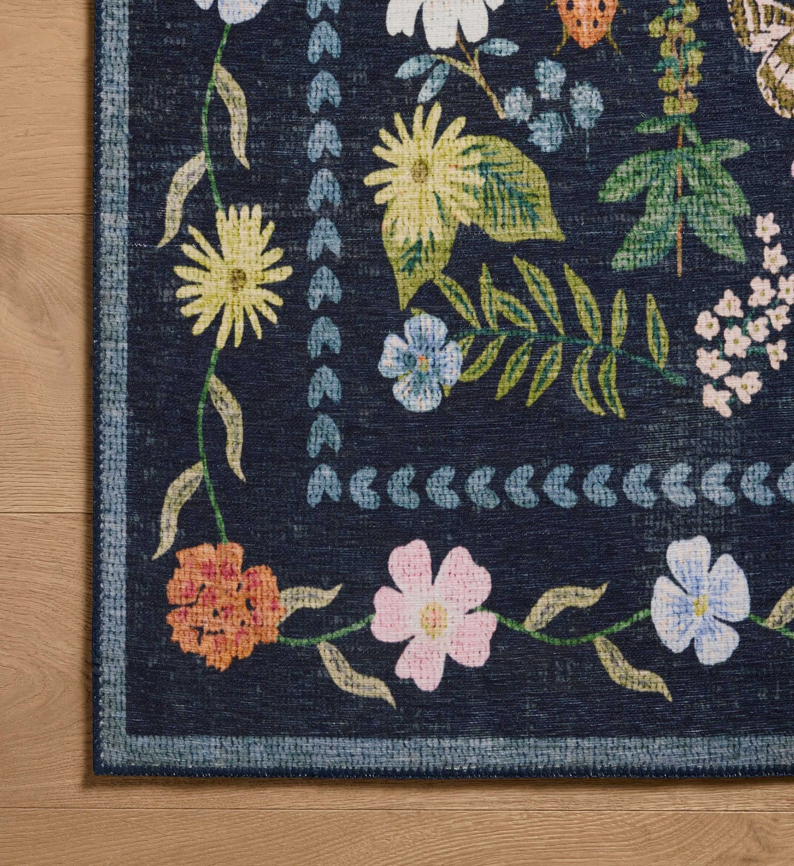 Canopy Curio Printed Rug - Charcoal - Image 2