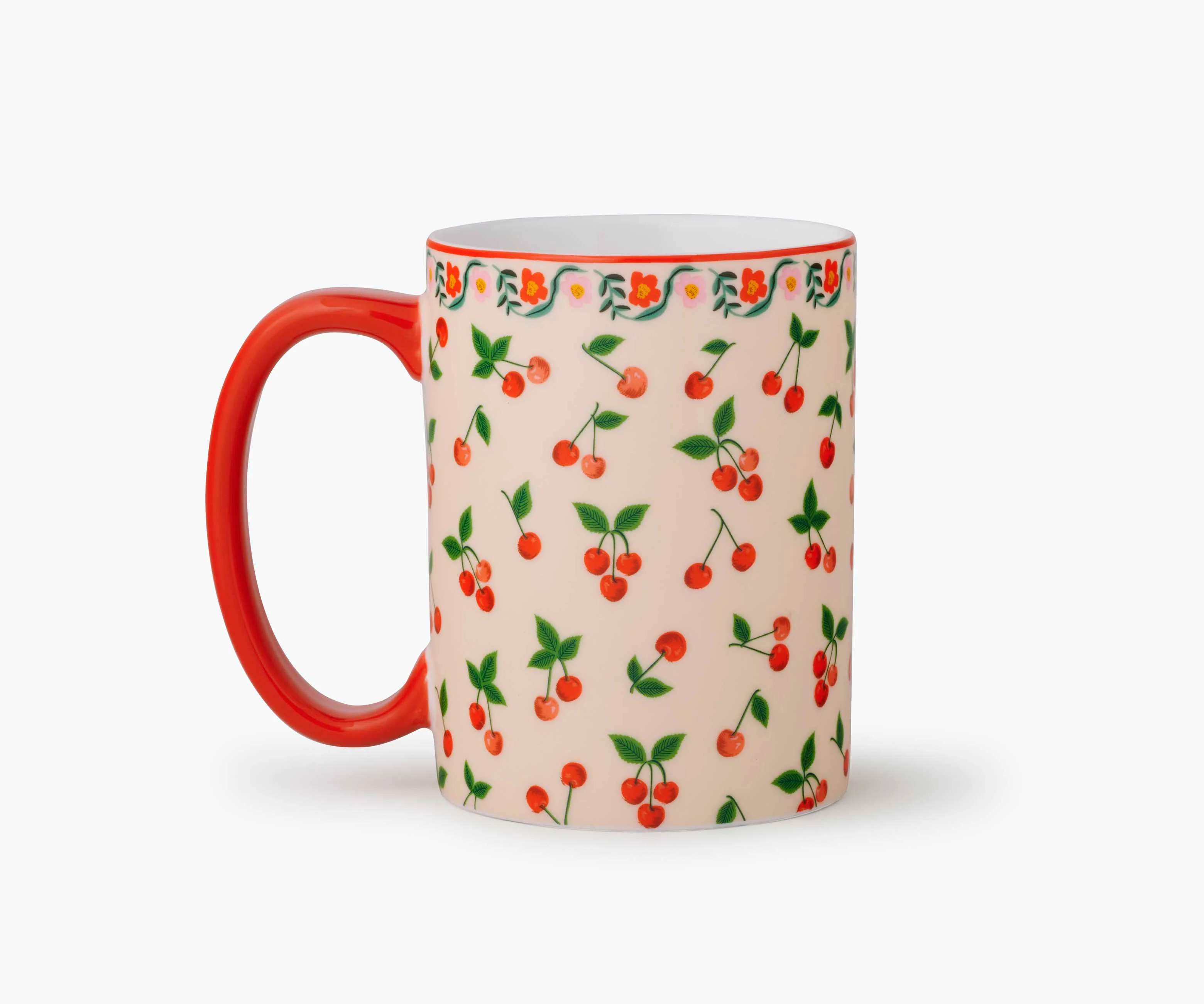Porcelain Mug - Cherries - Image 4