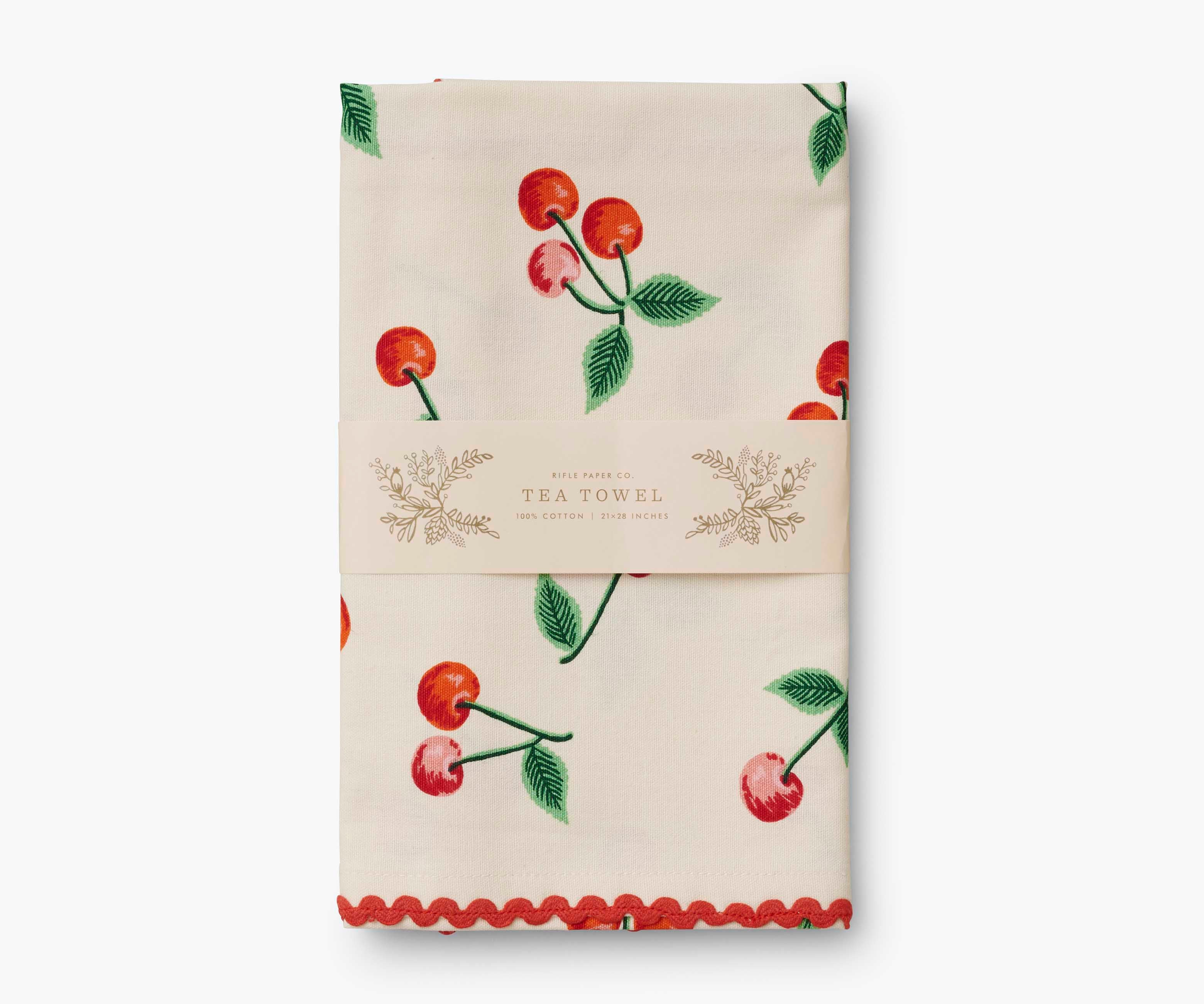 Tea Towel - Cherries - Image 4