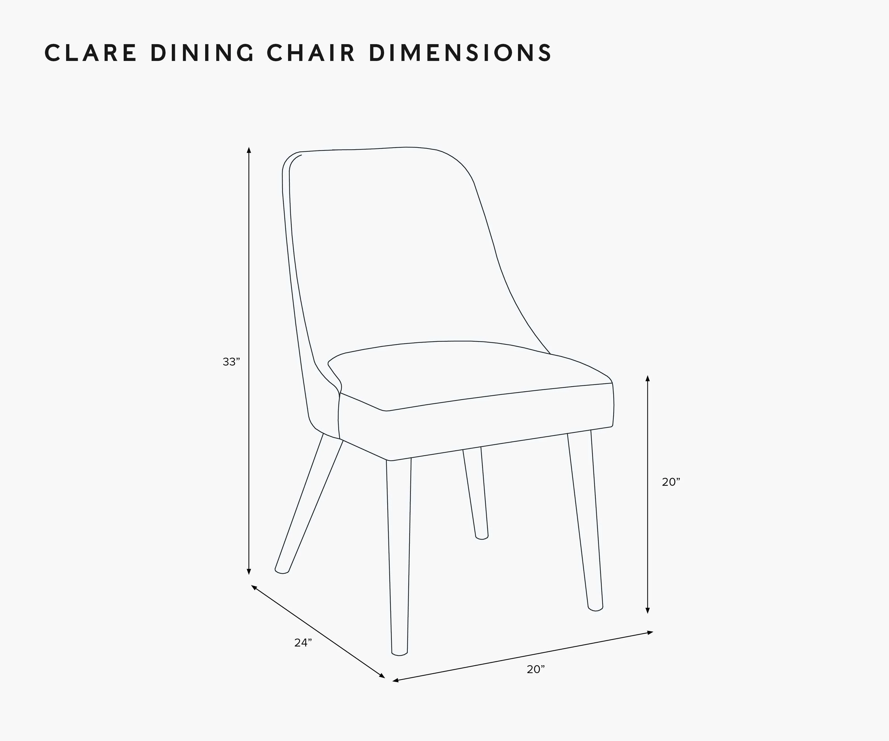 Clare Dining Chair - Pomegranate - Image 7