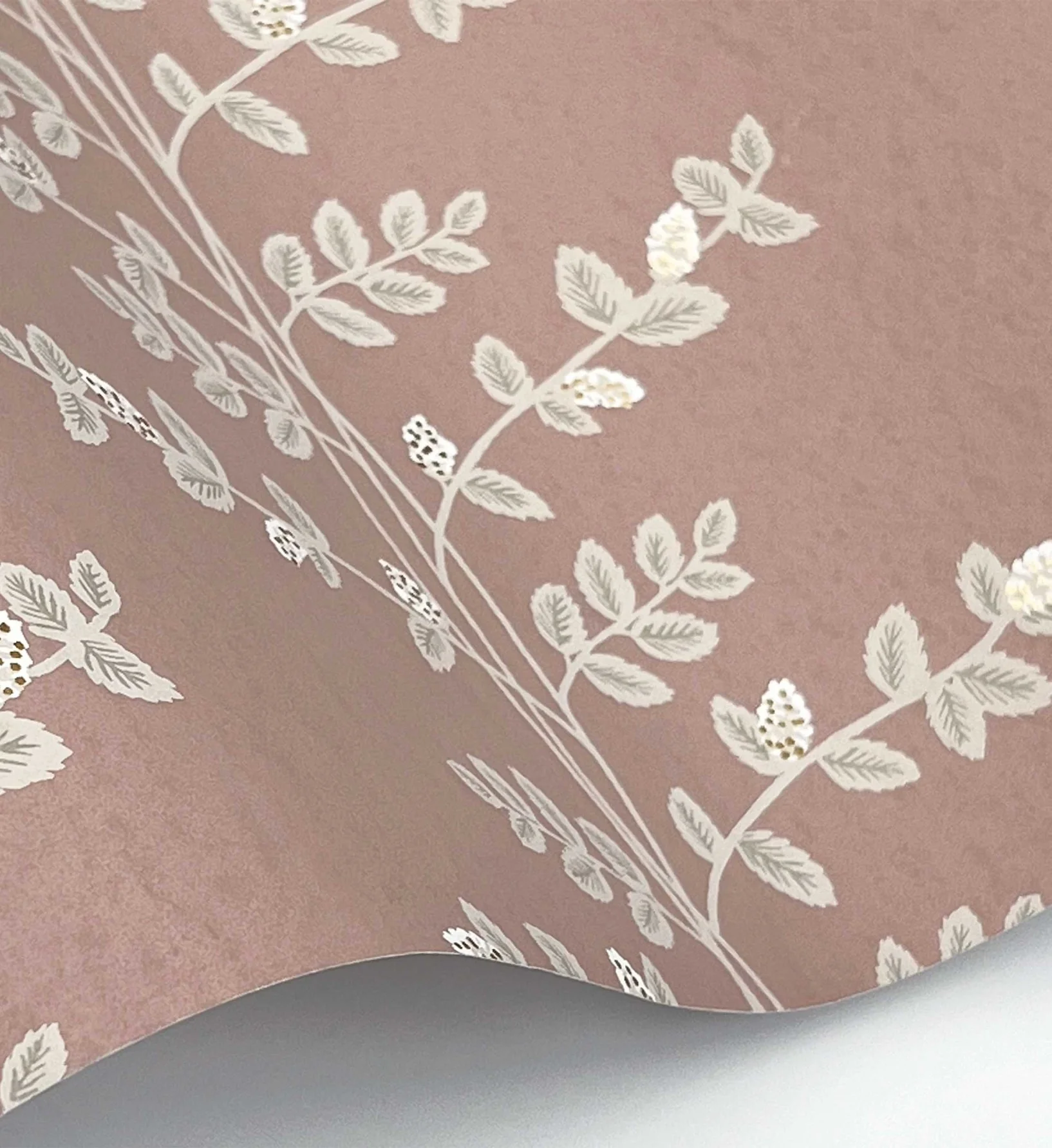 Climbing Vines Wallpaper - Rose - Image 4