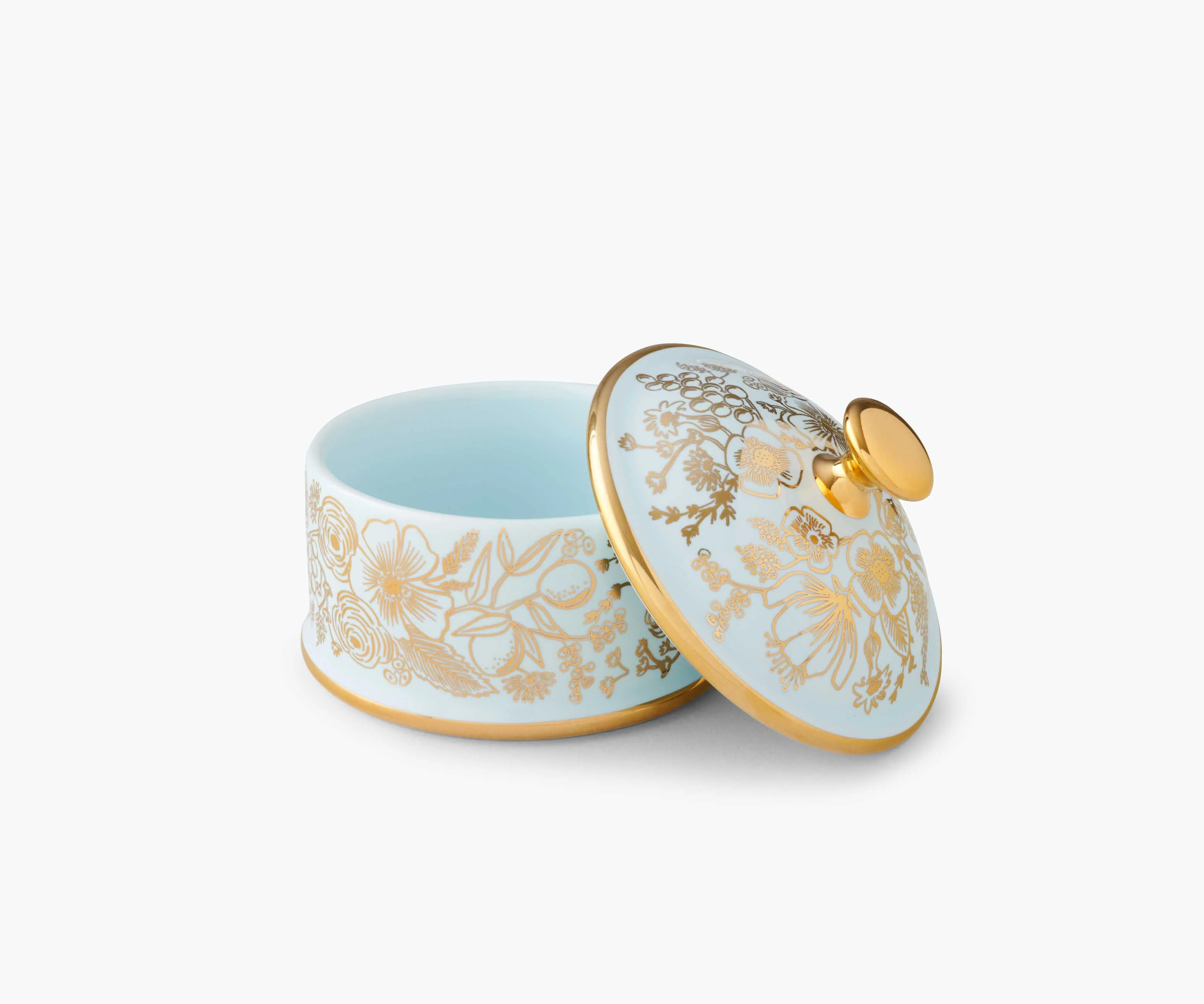 Round Porcelain Box - Colette - Image 3