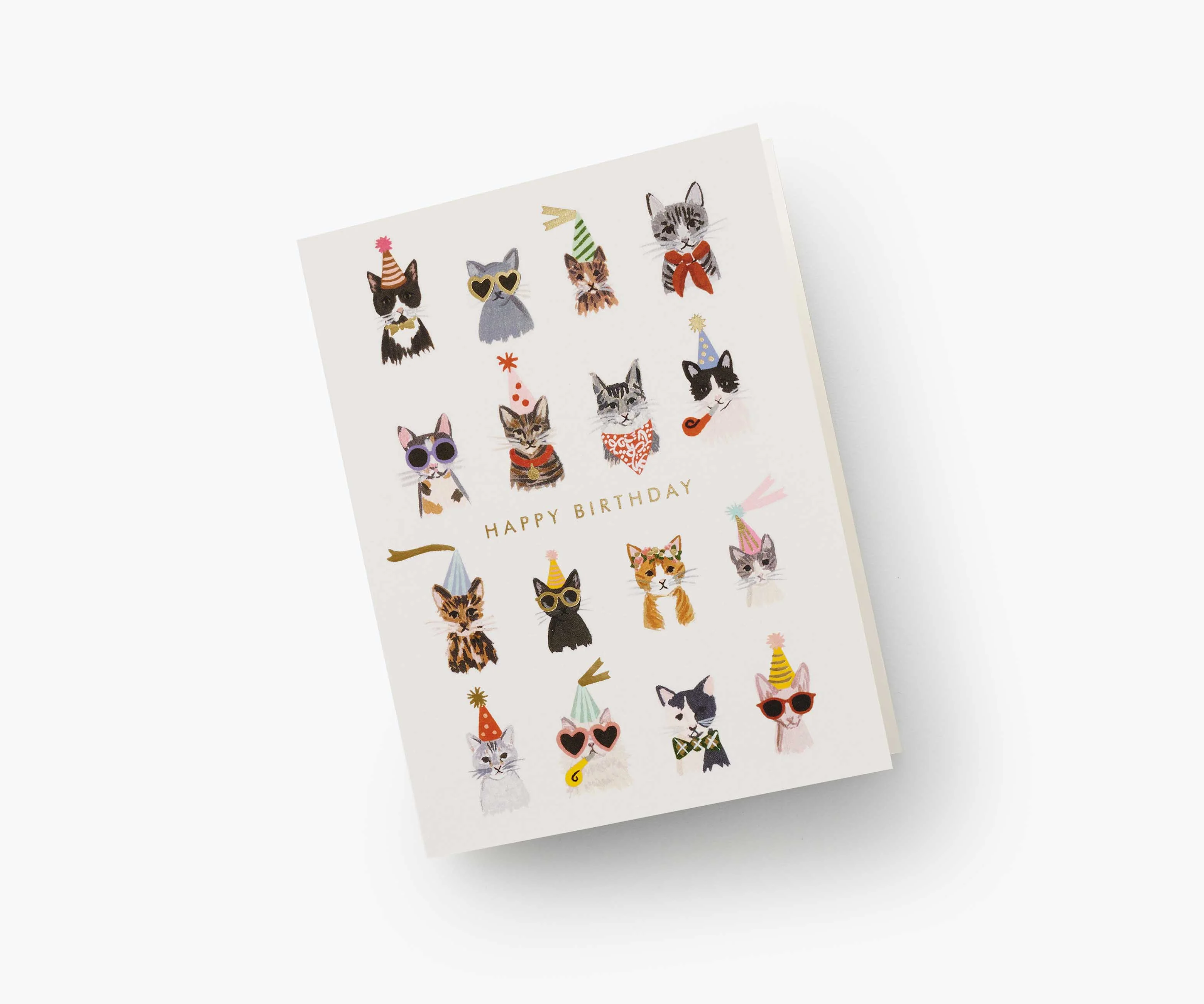 Cool Cats Birthday Card - Single Card - Image 2