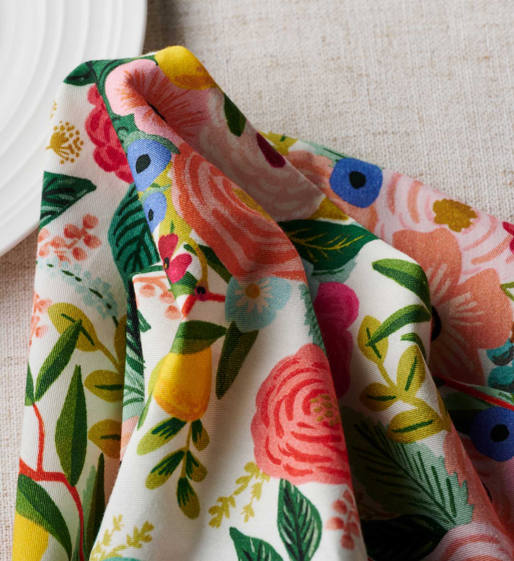 Cotton Napkin Set - Garden Party - Image 2