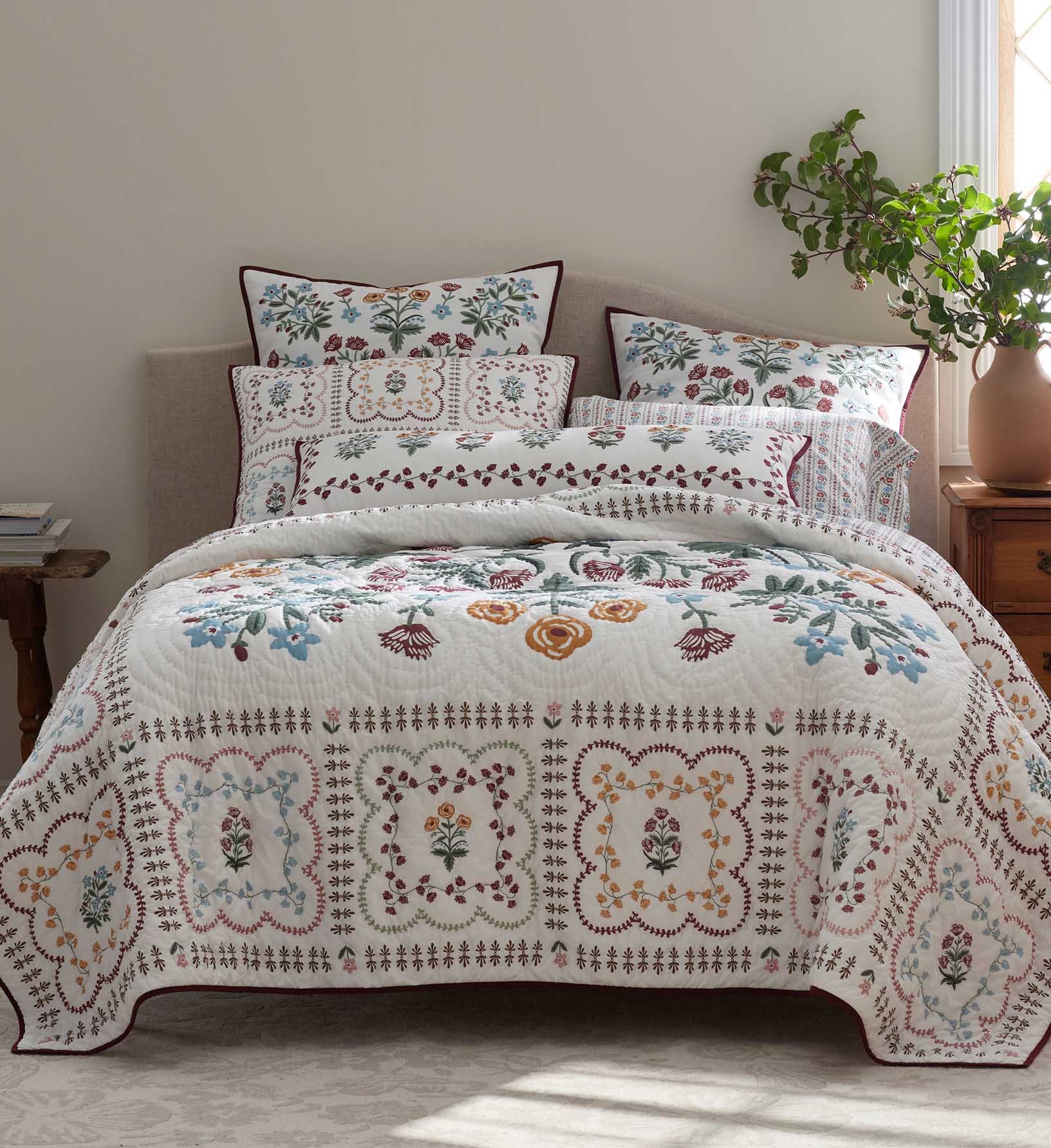Cotton Quilted Sham - Lottie - Image 3