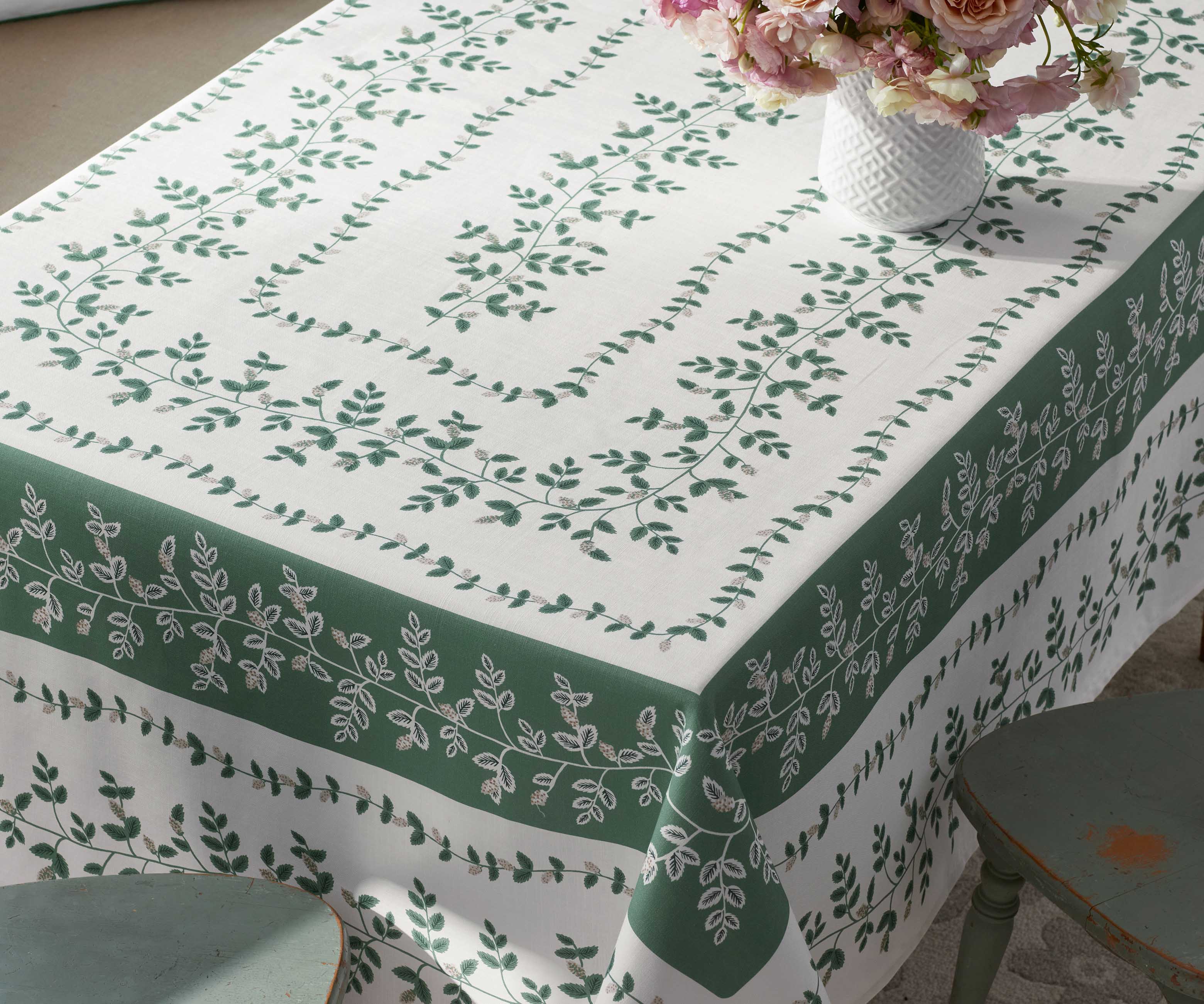 Cotton Tablecloth - Climbing Vines - Image 4