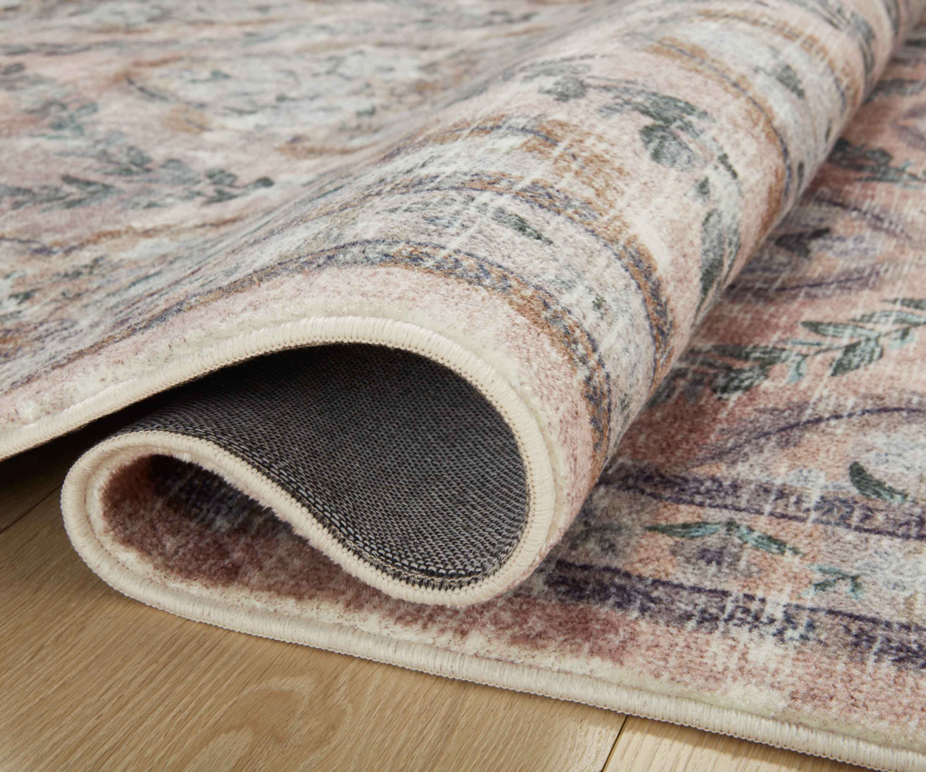 Courtyard Chateau Printed Rug - Blush - Image 3