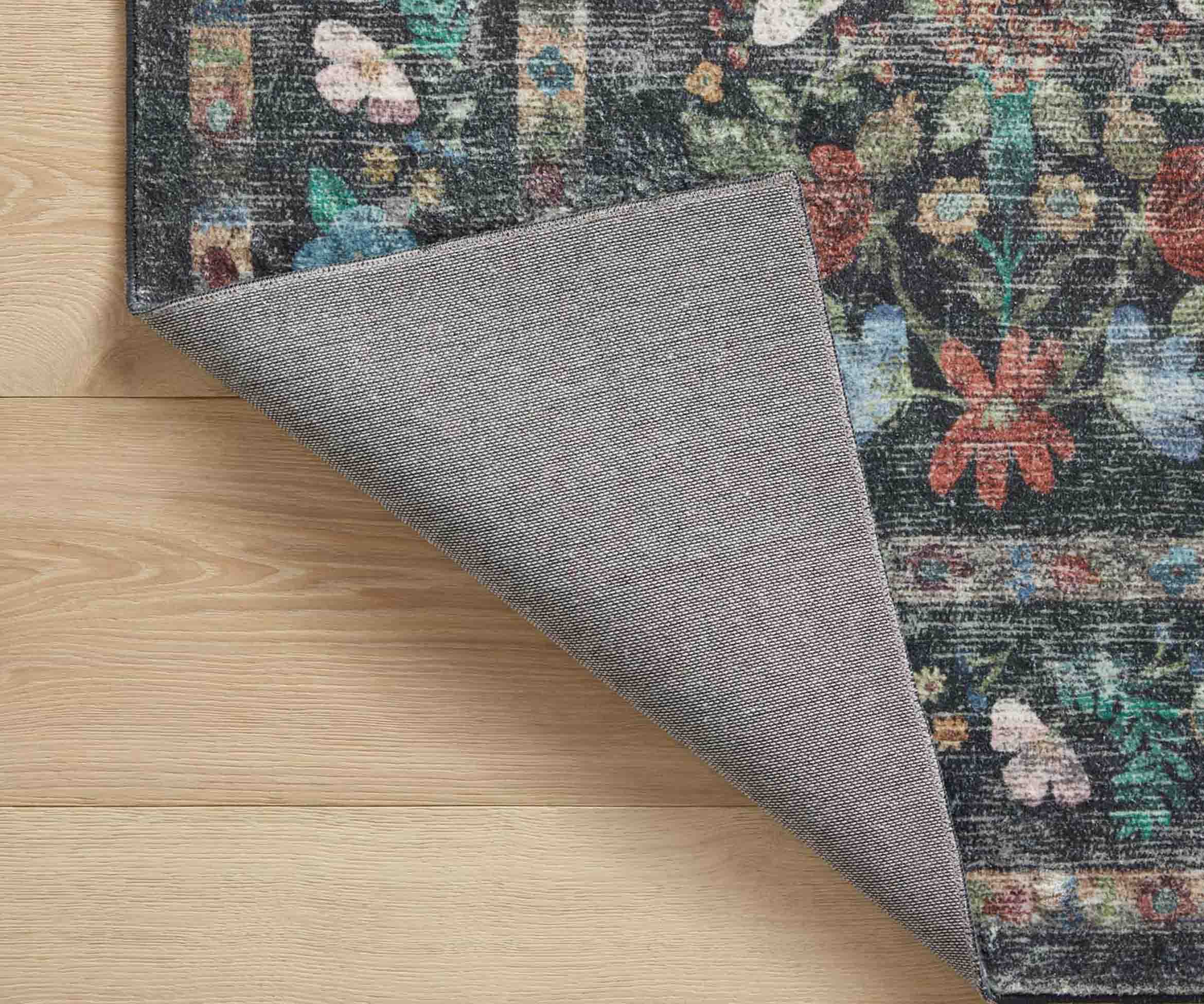 Courtyard Seville Printed Rug - Charcoal - Image 4