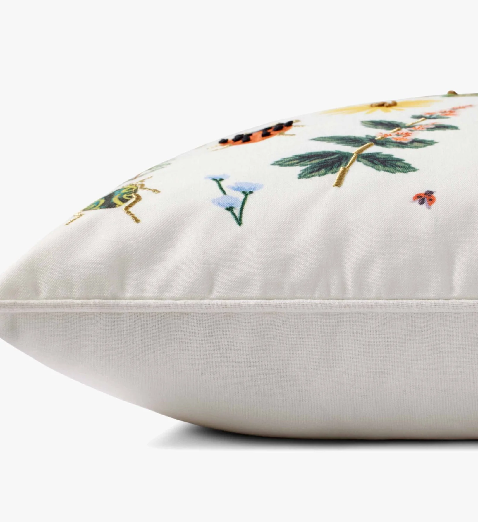 Curio Embroidered Pillow - White - Image 4