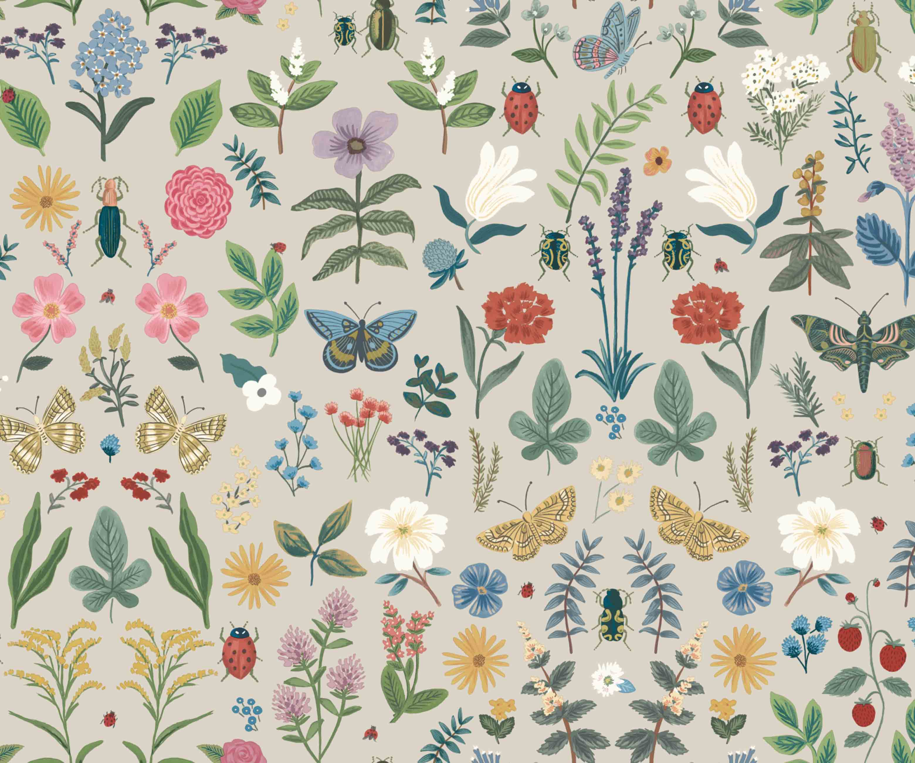 Curio Peel & Stick Wallpaper - Linen - Image 3