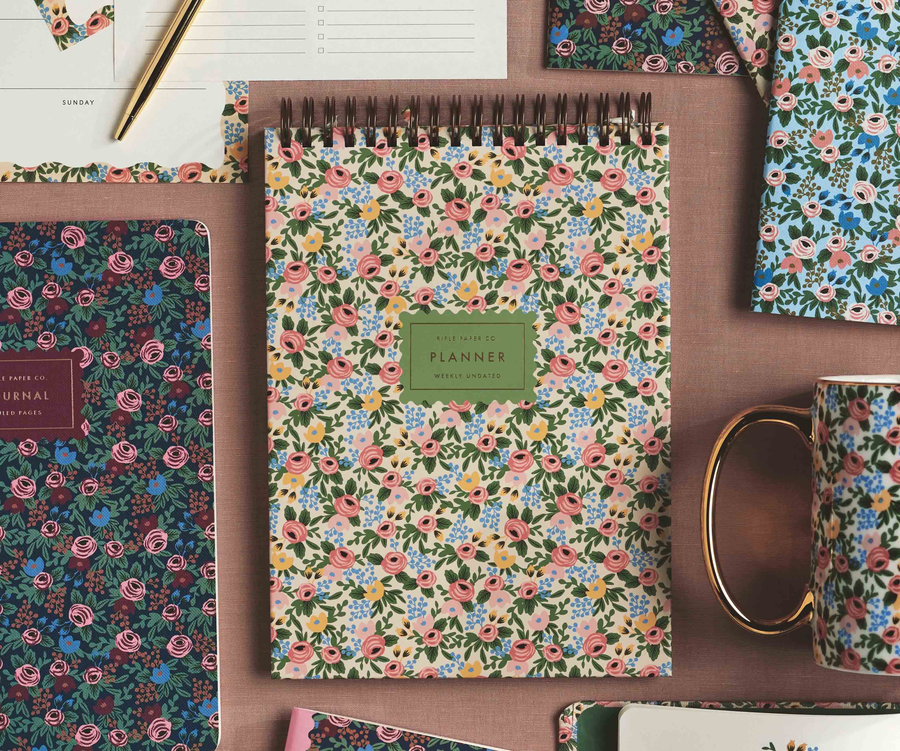 Desktop Weekly Planner - Rosa - Image 3