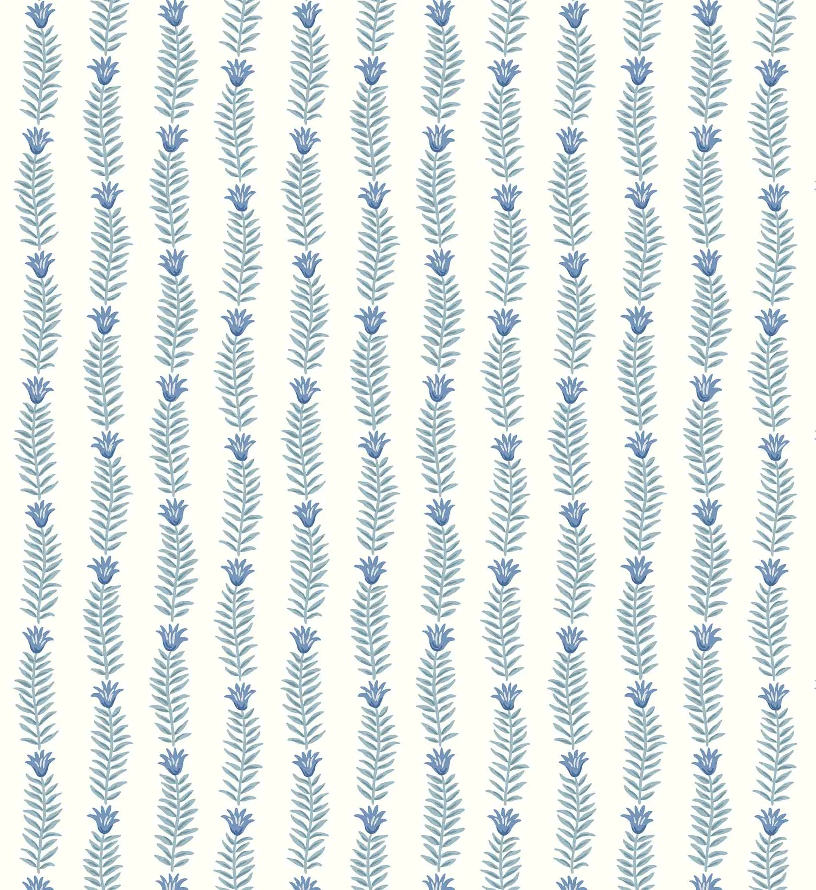 Eden Wallpaper - Indigo - Image 4