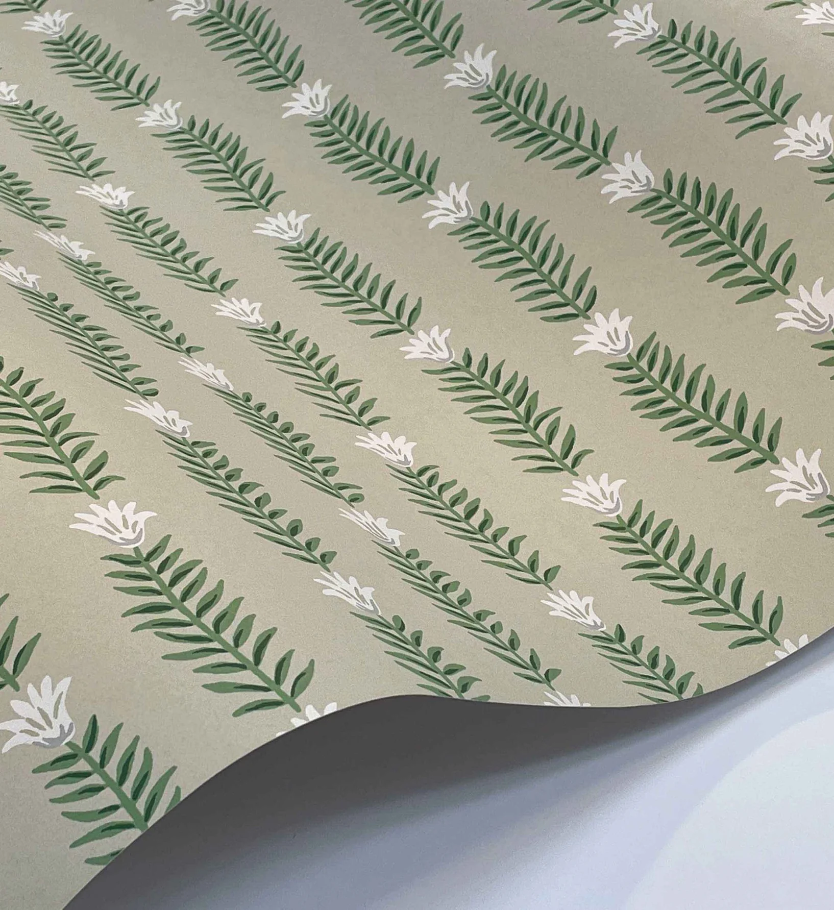 Eden Wallpaper - Linen - Image 4