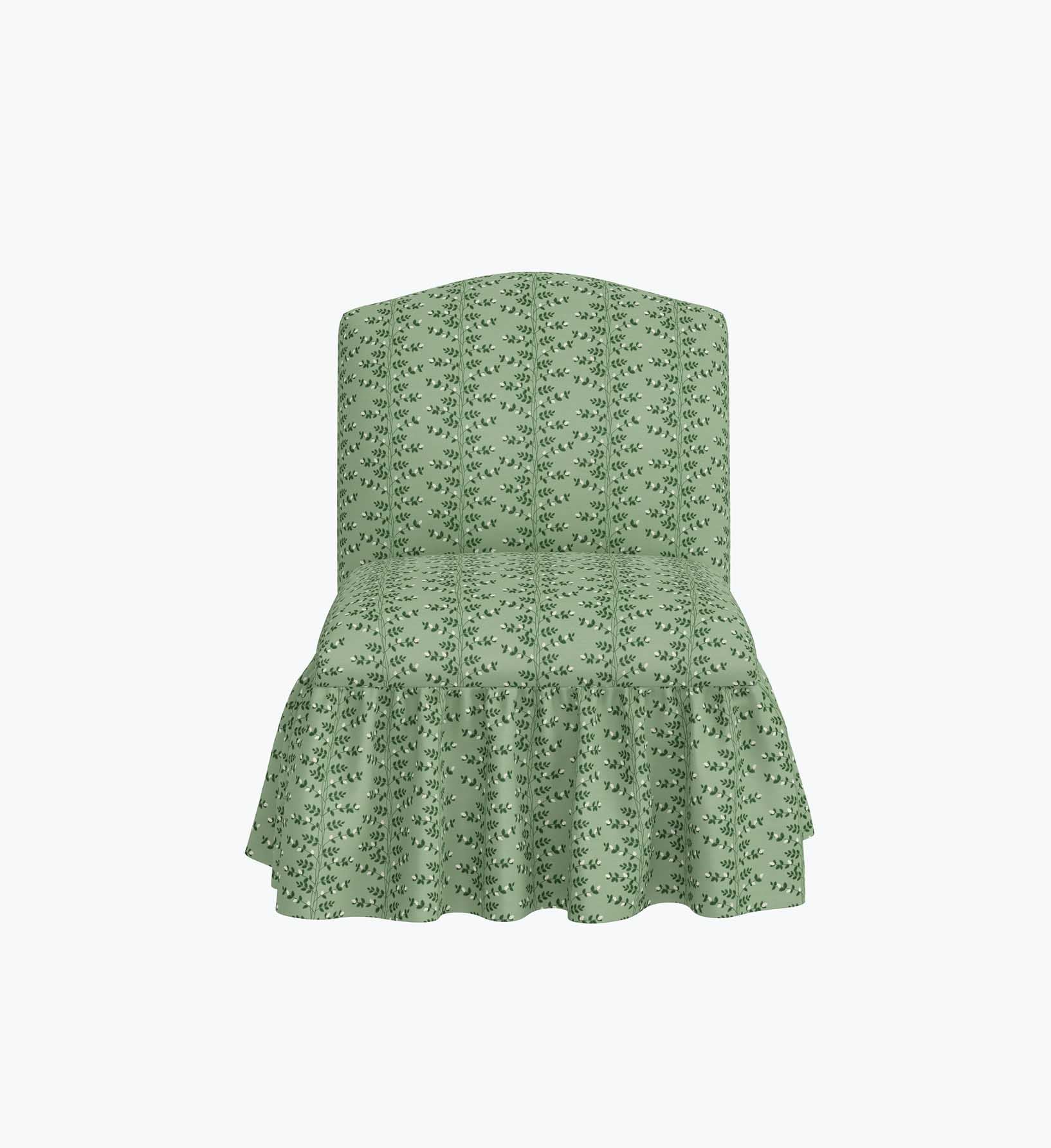Edie Slipper Chair - Climbing Vines - Image 2