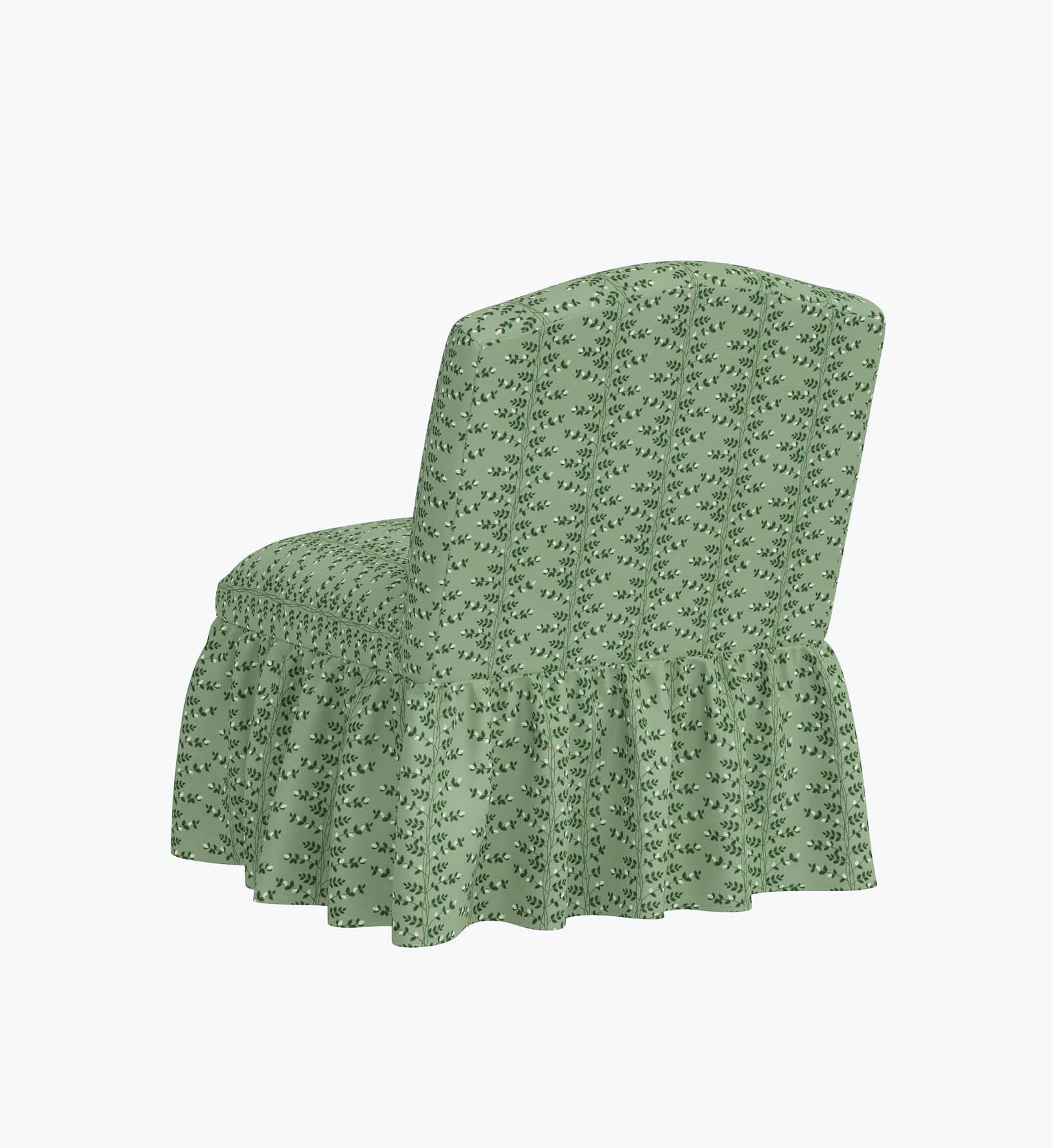 Edie Slipper Chair - Climbing Vines - Image 4
