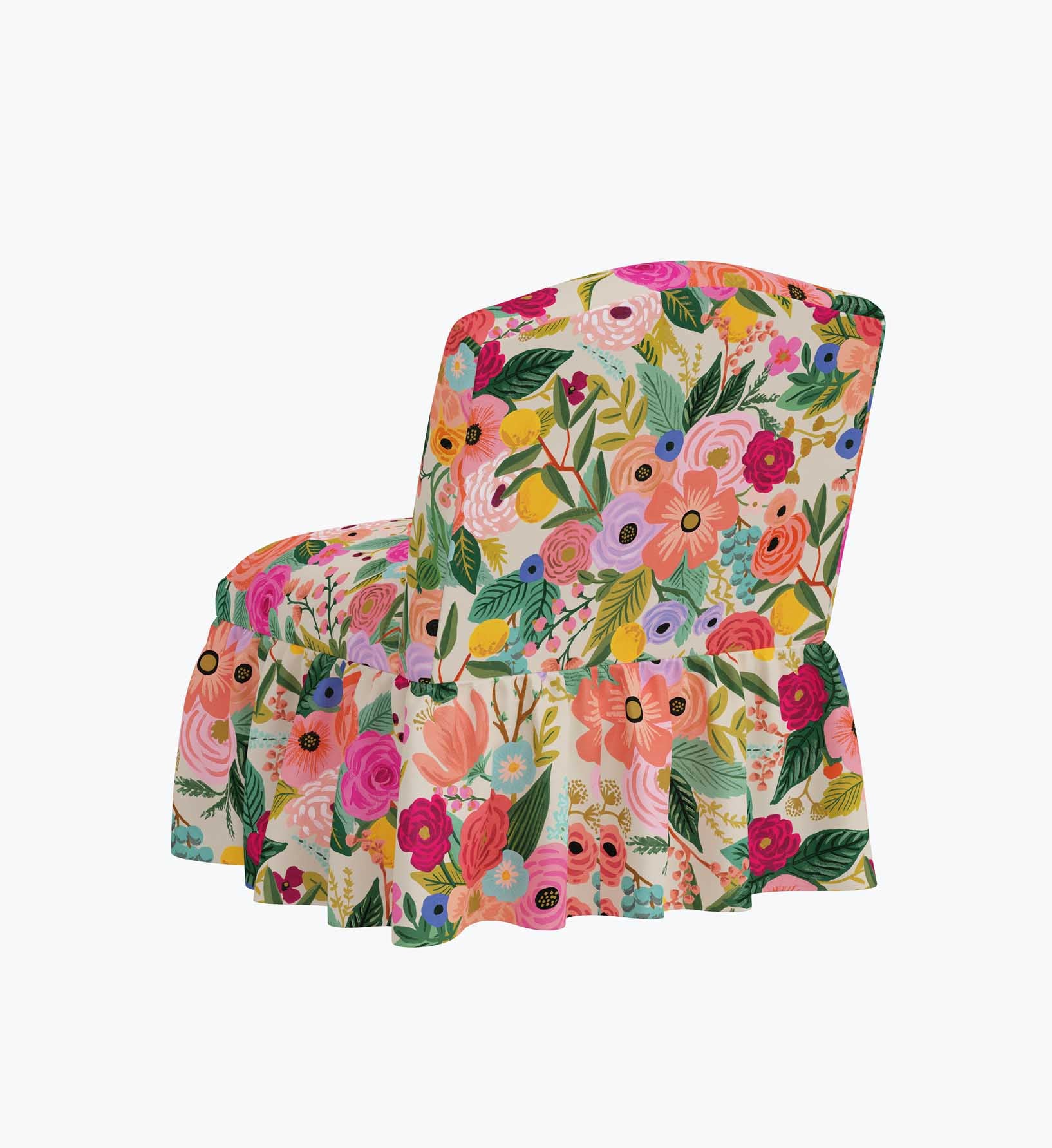 Edie Slipper Chair - Garden Party - Image 4