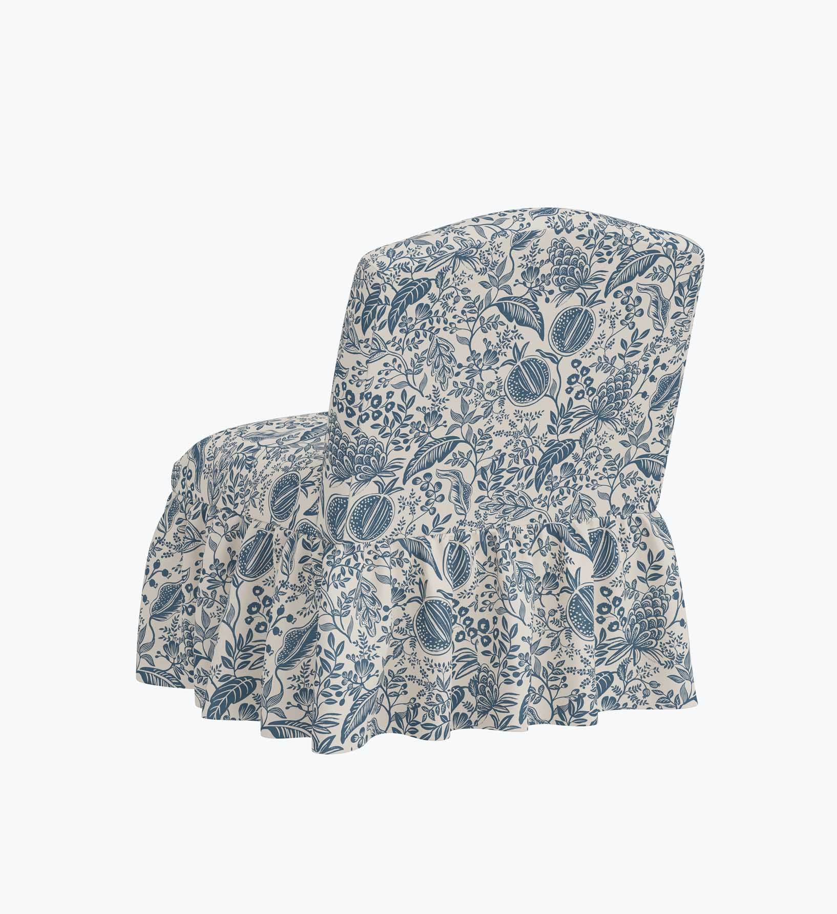 Edie Slipper Chair - Pomegranate - Image 4