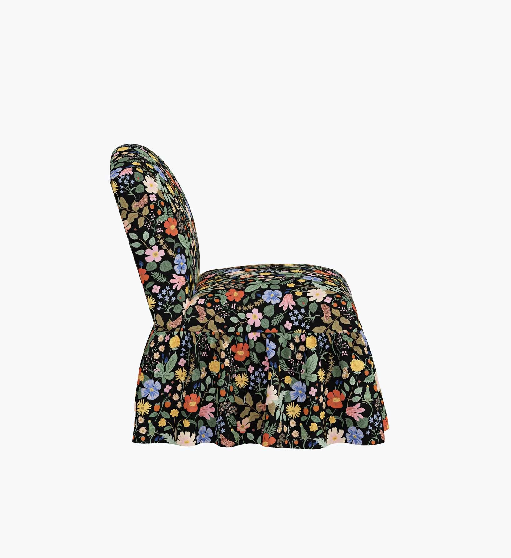 Edie Slipper Chair - Strawberry Fields - Image 3