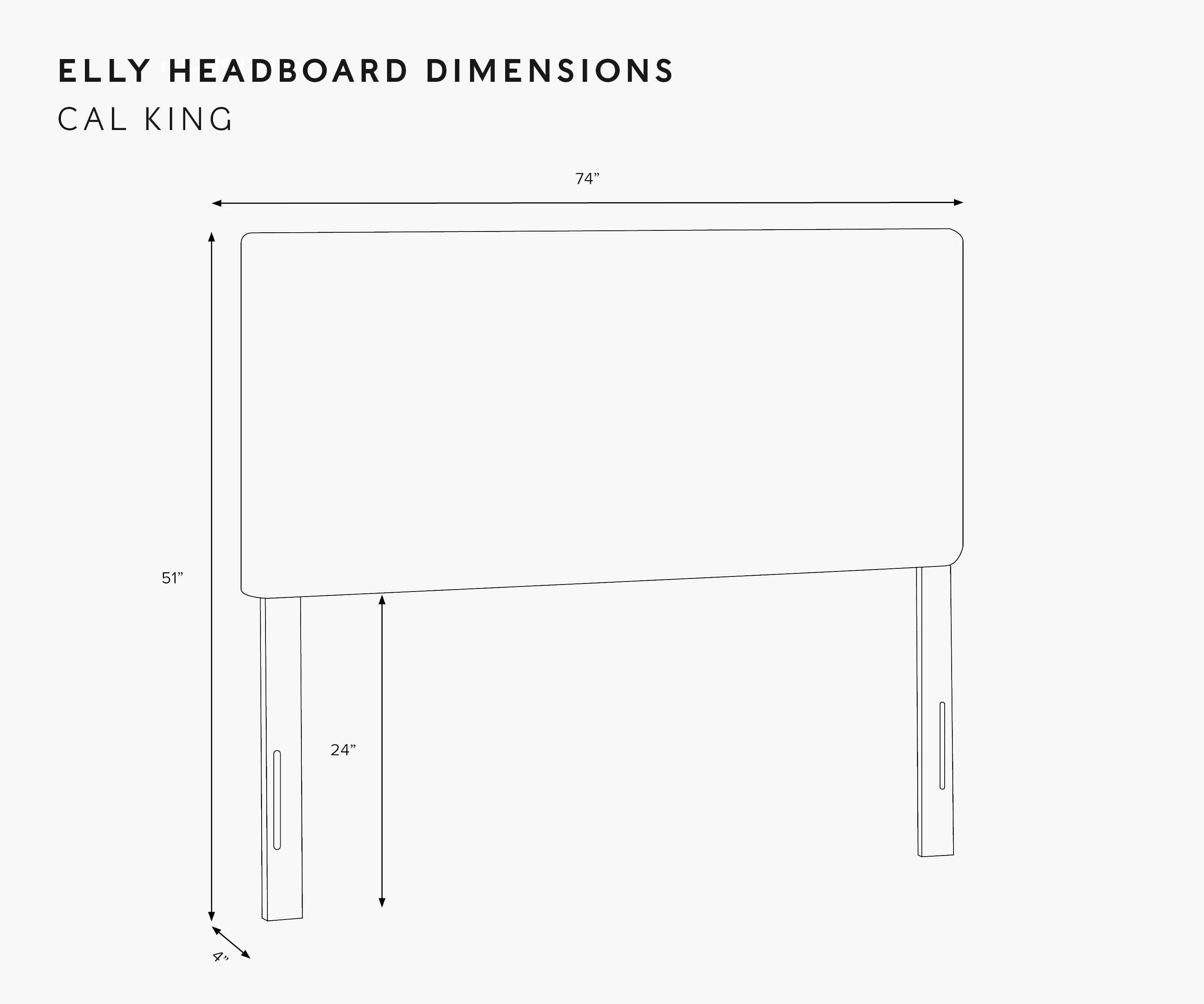 Elly Headboard - Strawberry Fields - Image 10