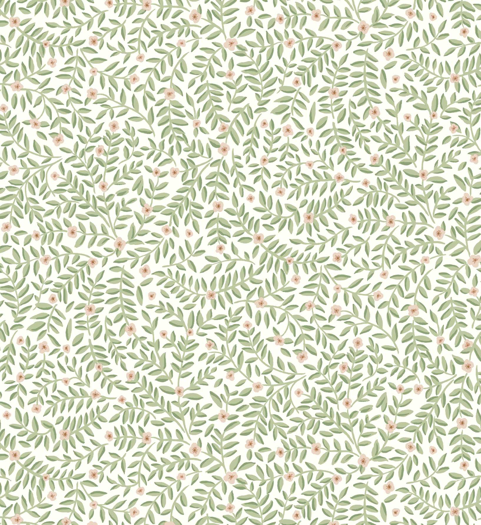 Elodie Peel & Stick Wallpaper Sample - Cream - Image 3