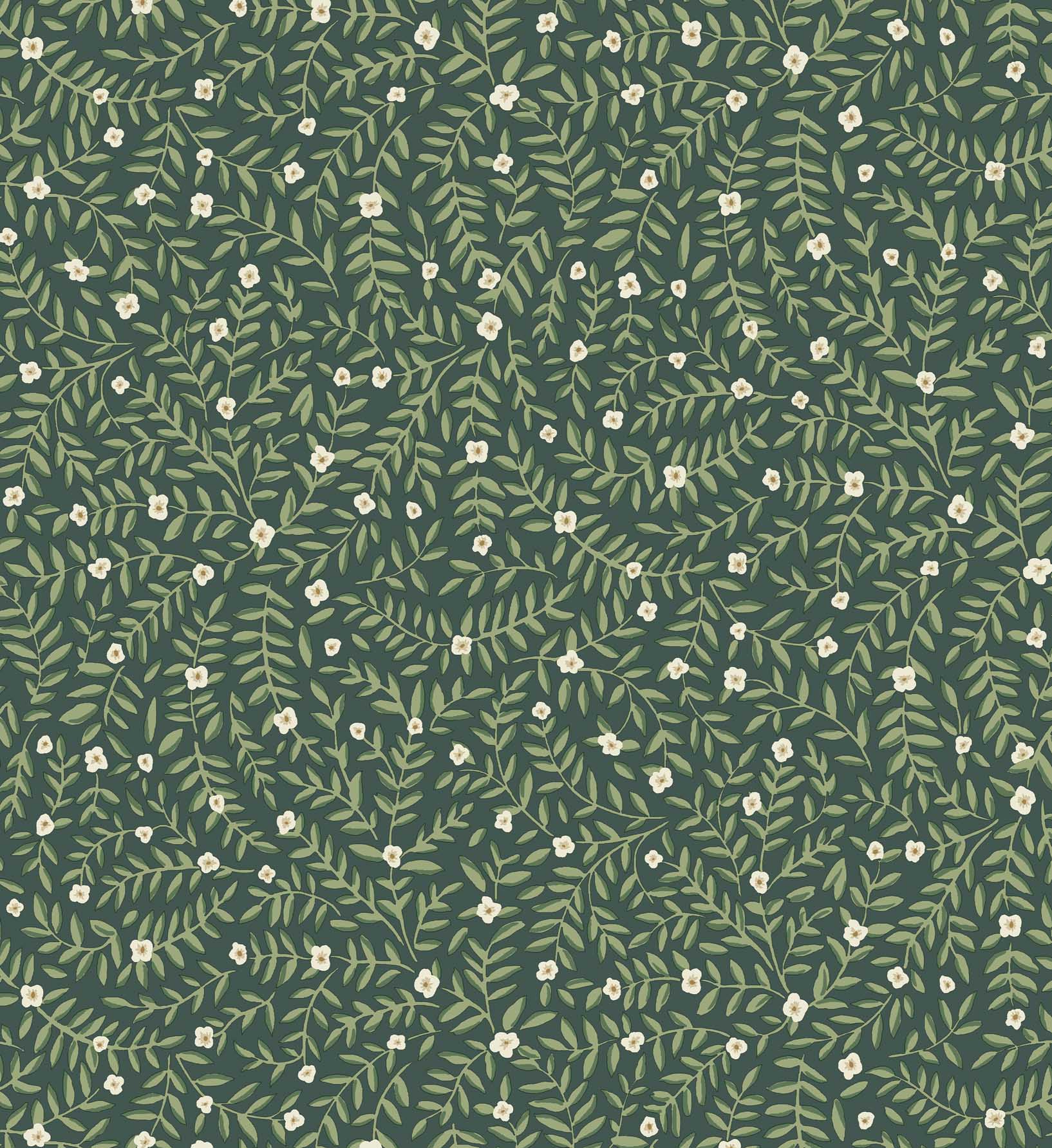 Elodie Peel & Stick Wallpaper Sample - Emerald - Image 3