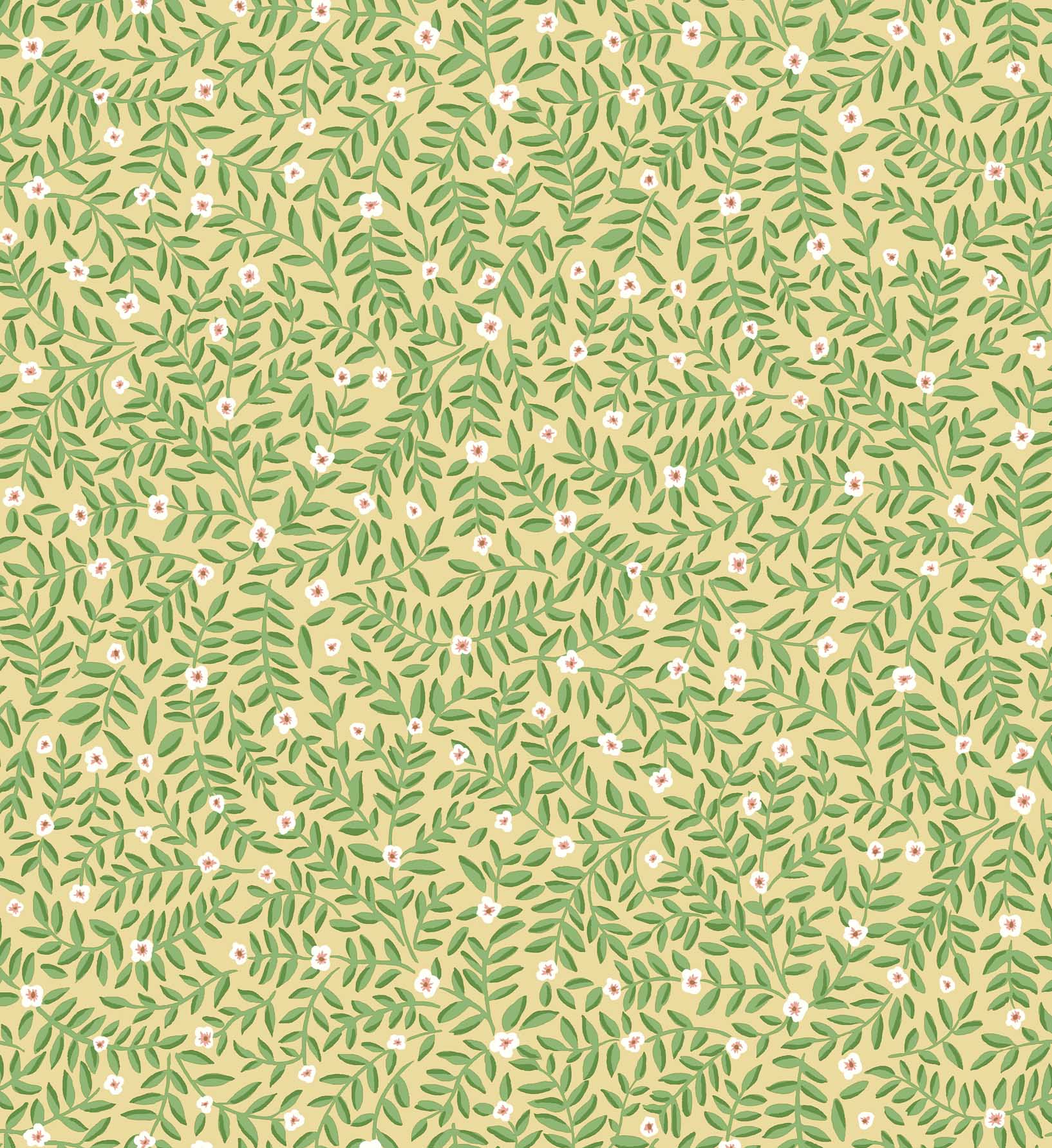 Elodie Peel & Stick Wallpaper Sample - Gold - Image 3