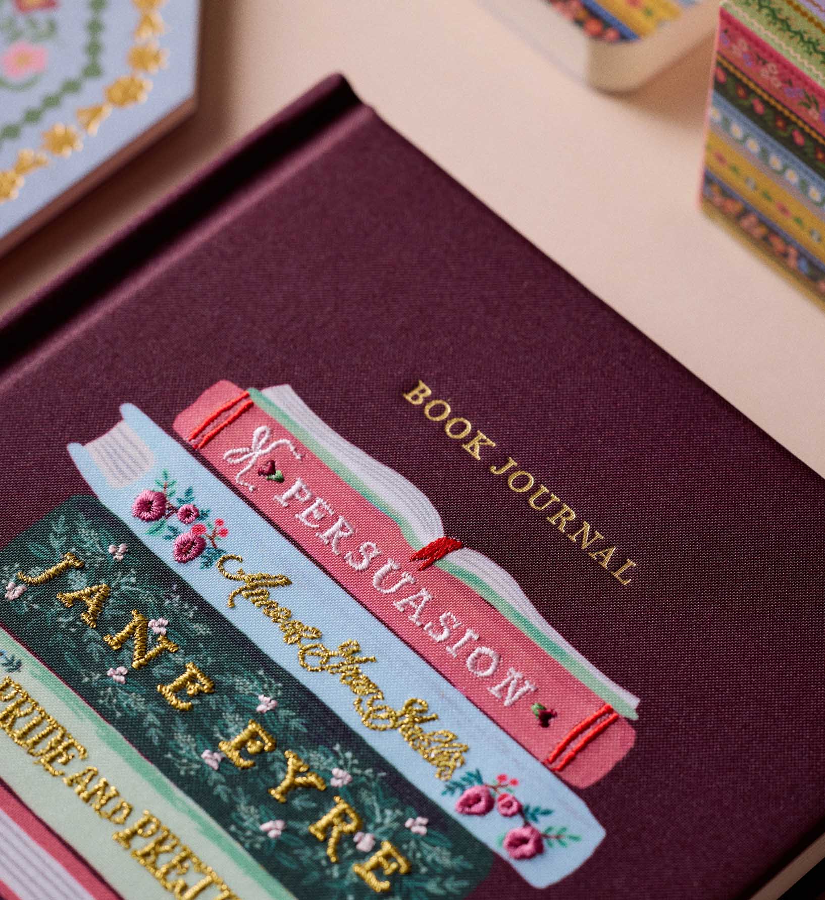 Embroidered Book Journal - Ladies Night Book Club - Image 2