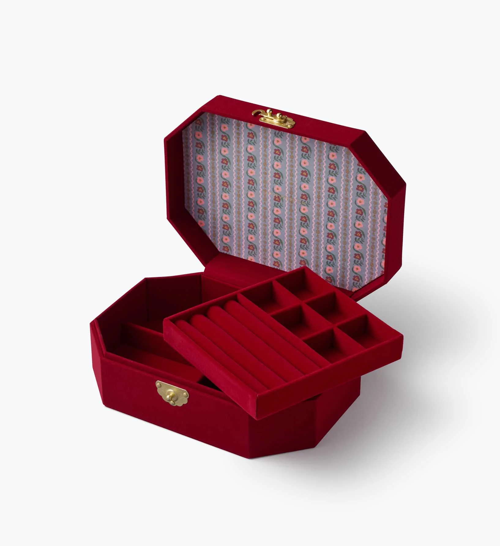 Embroidered Jewelry Box - Gemma - Image 5