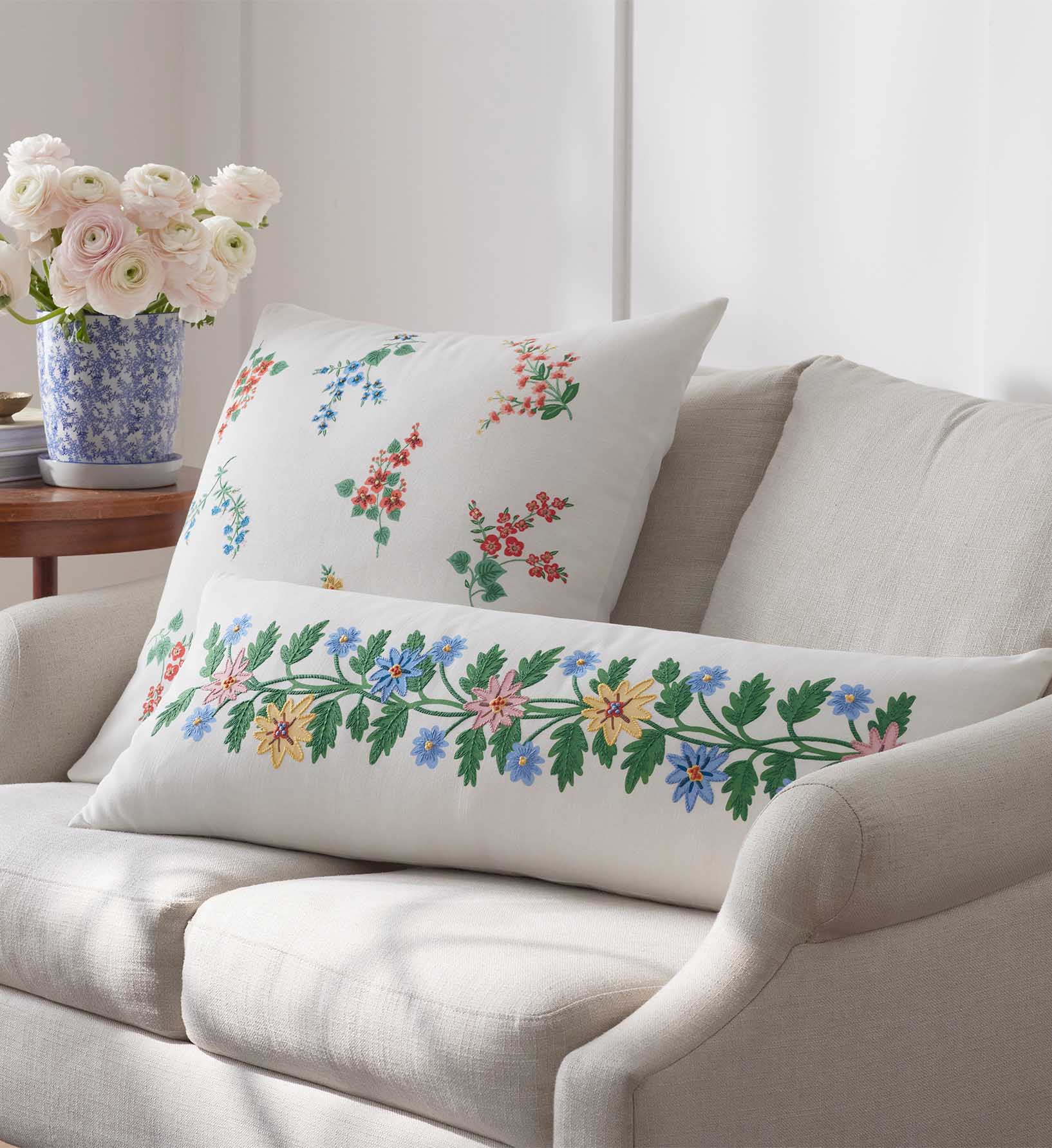 Embroidered Pillow Cover - Amelia - Image 5