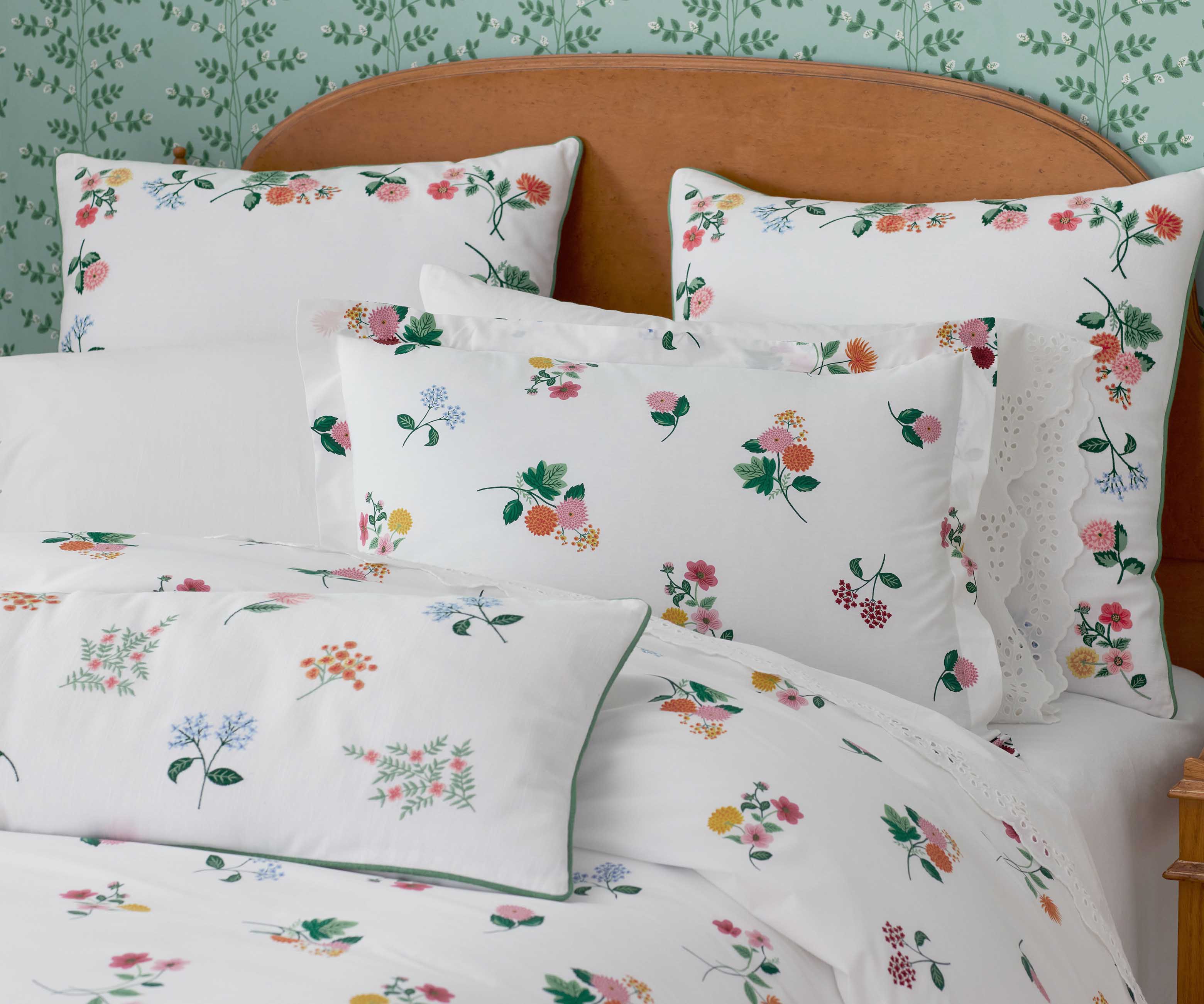 Embroidered Pillow Cover - Dahlia - Image 3