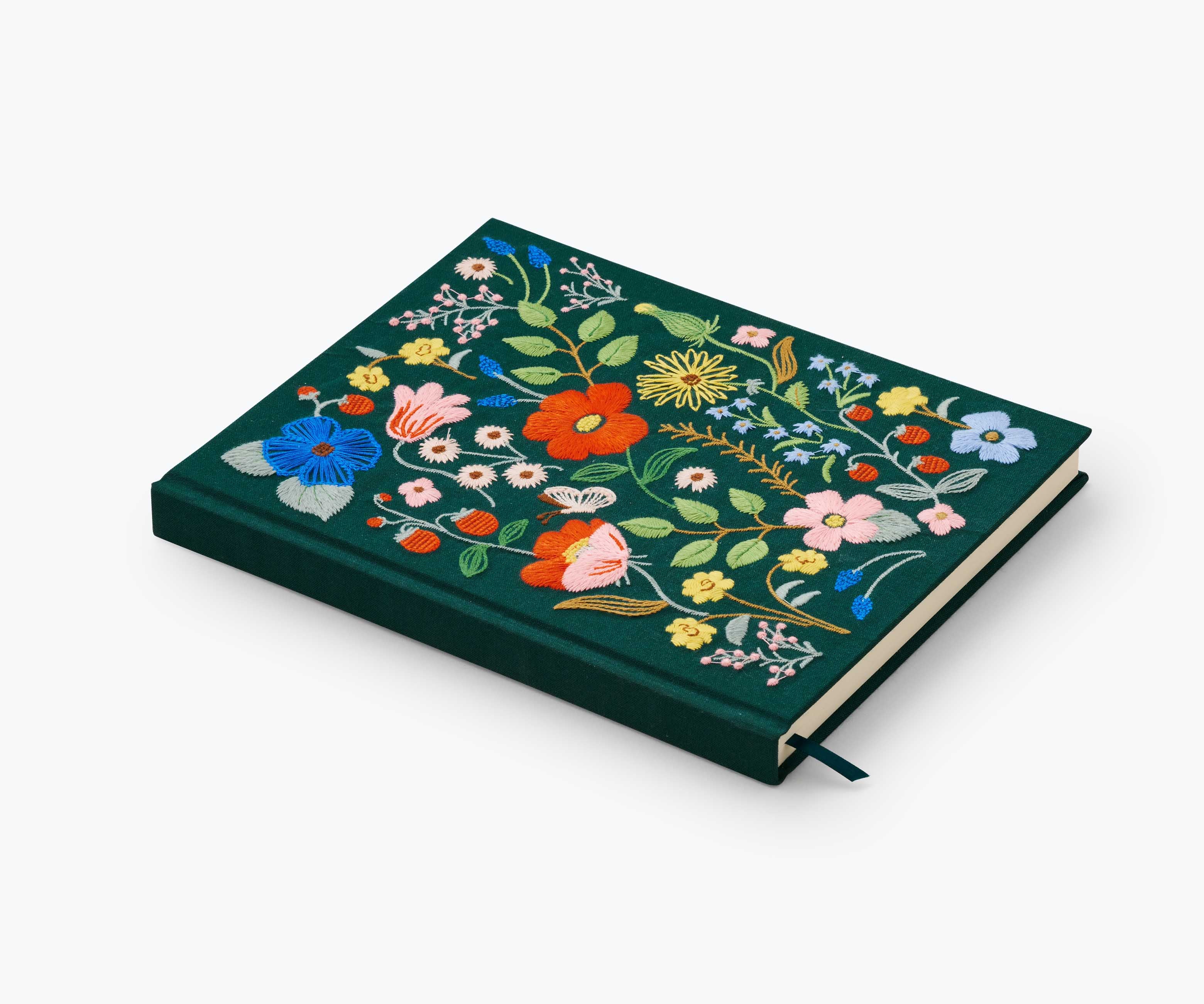Embroidered Sketchbook - Strawberry Fields - Image 3